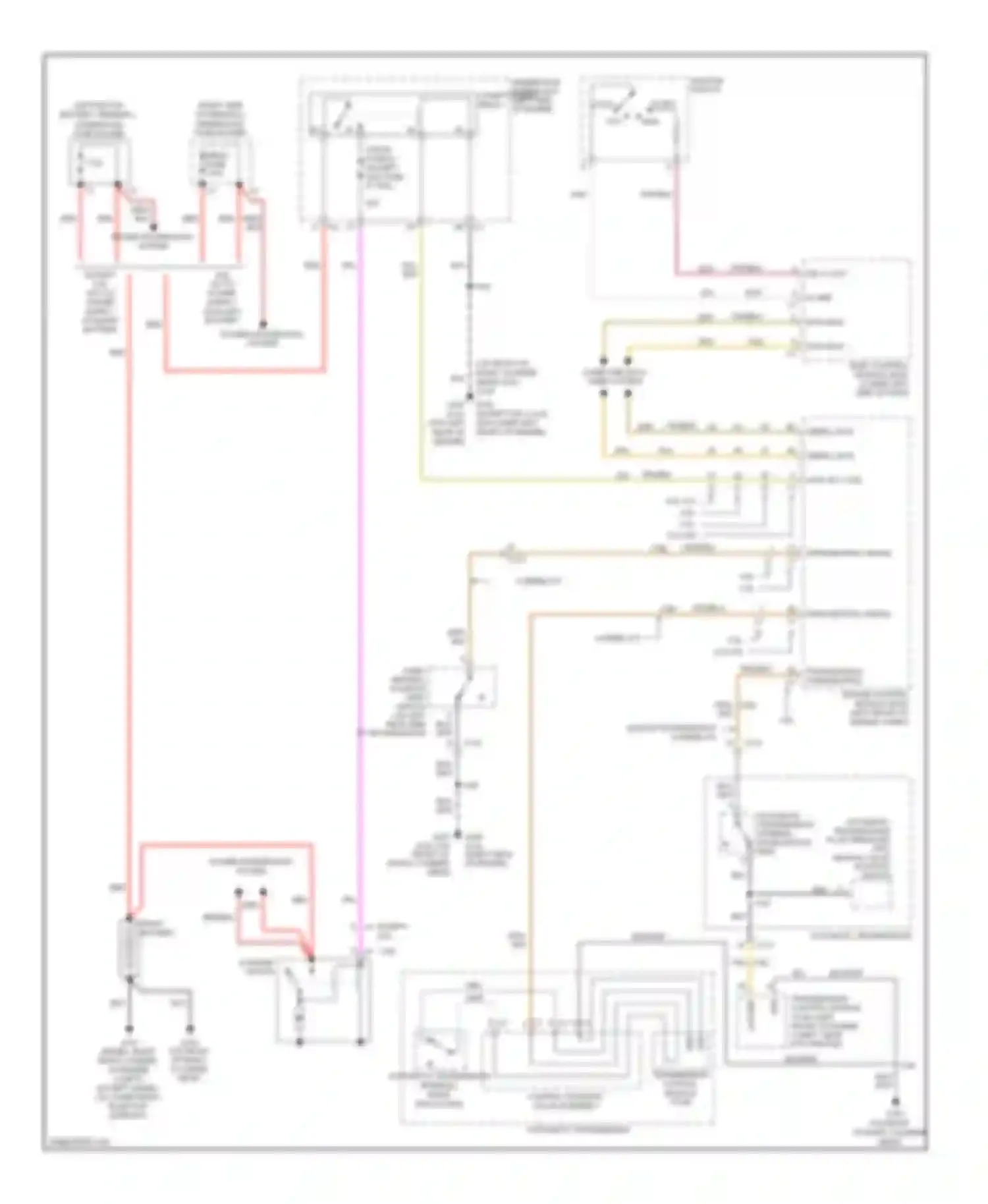 Cab & Chassis Sierra 3500 HD GMC  (2008-2012): 6.6l vin l, starting circuit