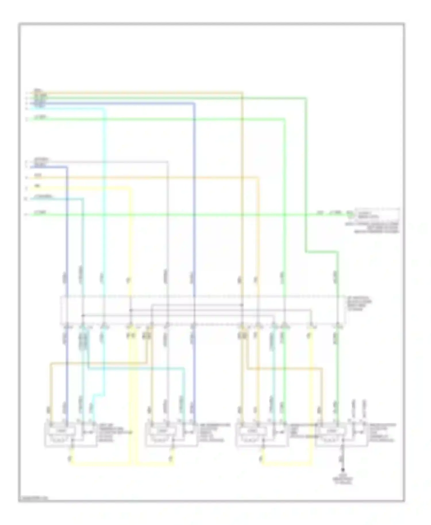 Cab & Chassis Sierra 3500 GMC  (2004-2007): Manual a/c circuit (2 of 3)