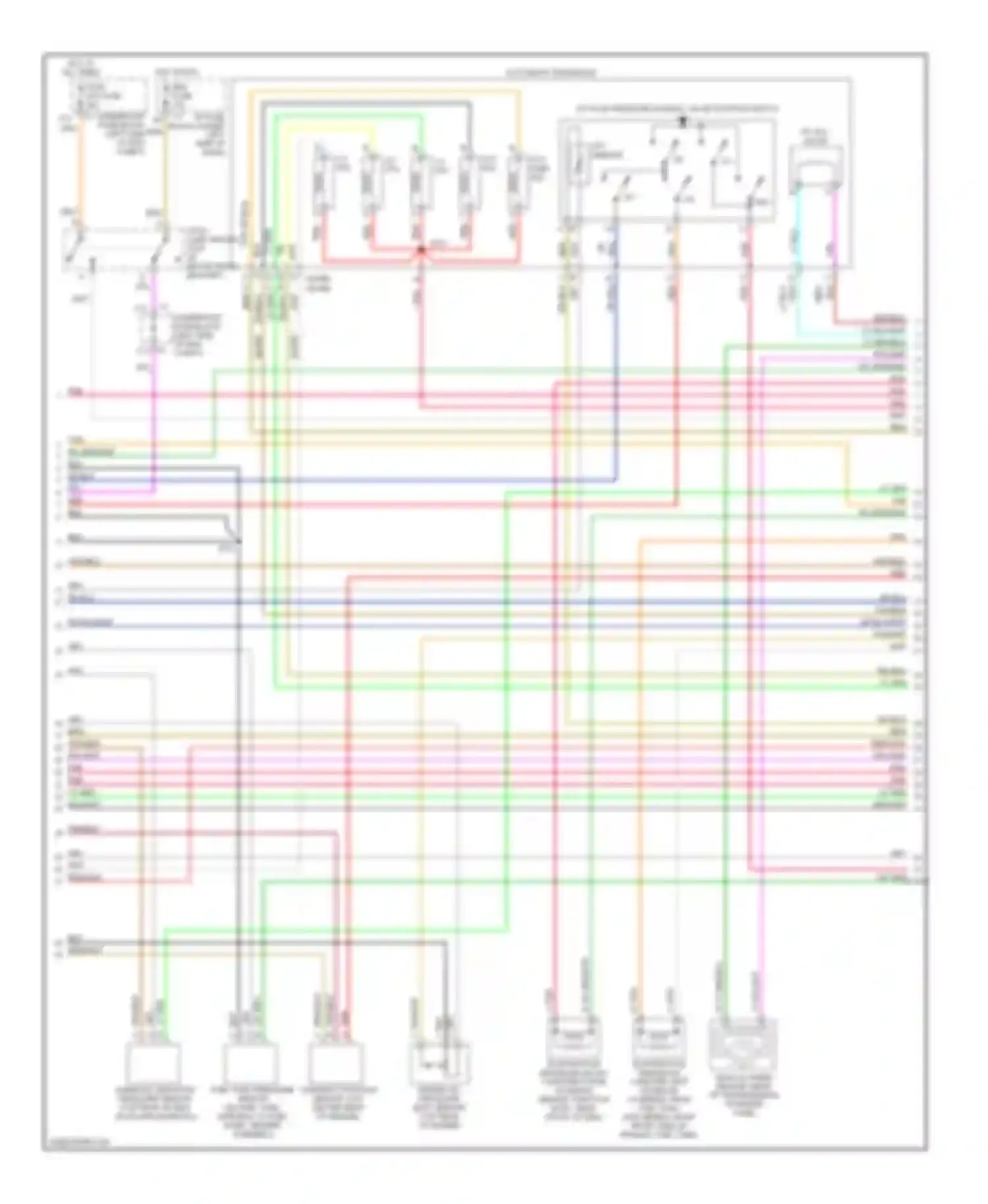 Cab & Chassis Sierra 3500 GMC  (2004-2007): Wiring diagram engine performance 6.0l vin u (3 of 5)