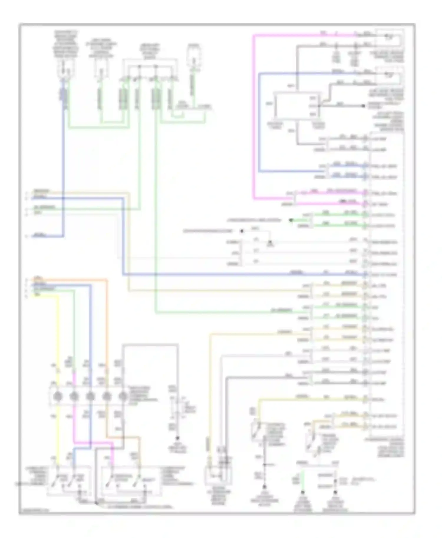 Cab & Chassis Sierra 3500 GMC  (2004-2007): Instrument cluster circuit (2 of 2)