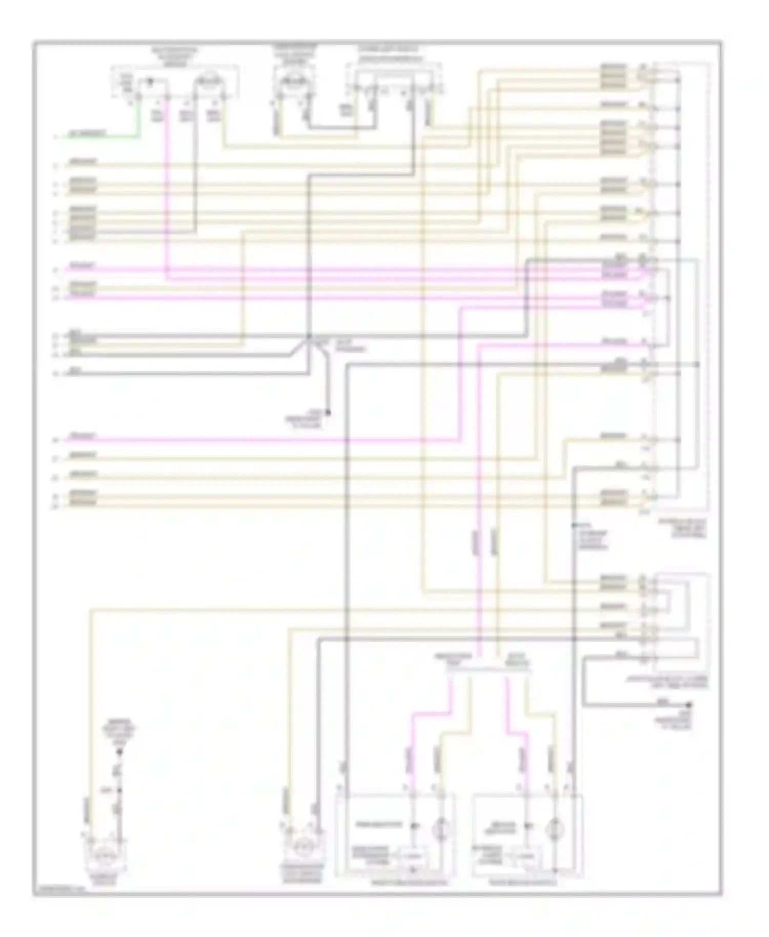 Cab & Chassis Sierra 3500 GMC  (2004-2007): Instrument illumination circuit (3 of 3)