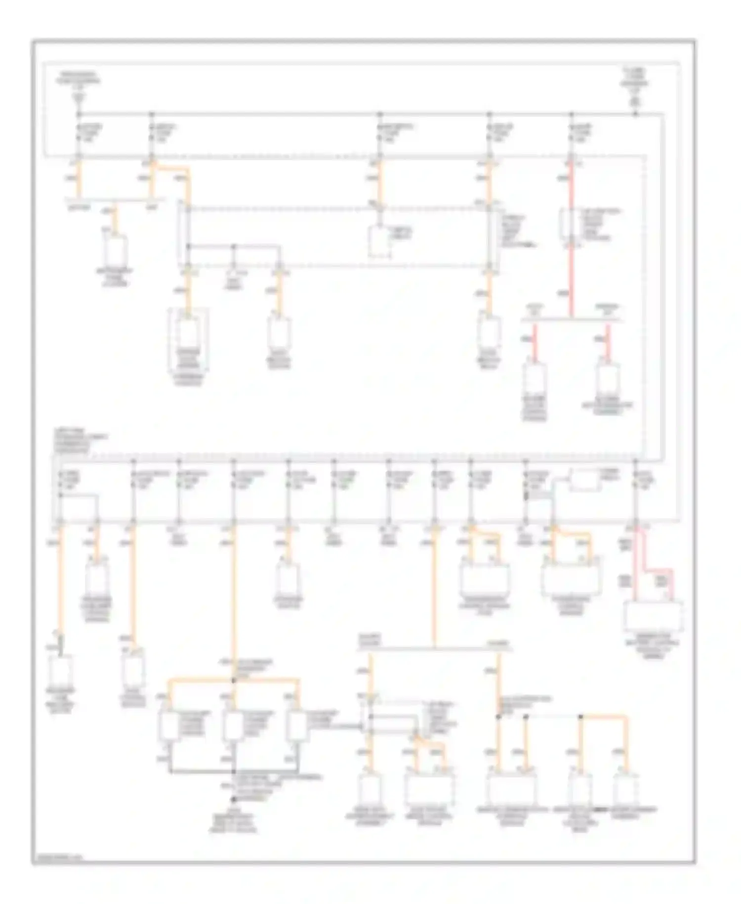 Cab & Chassis Sierra 3500 GMC  (2004-2007): 6.0l vin u, power distribution circuit (2 of 6)