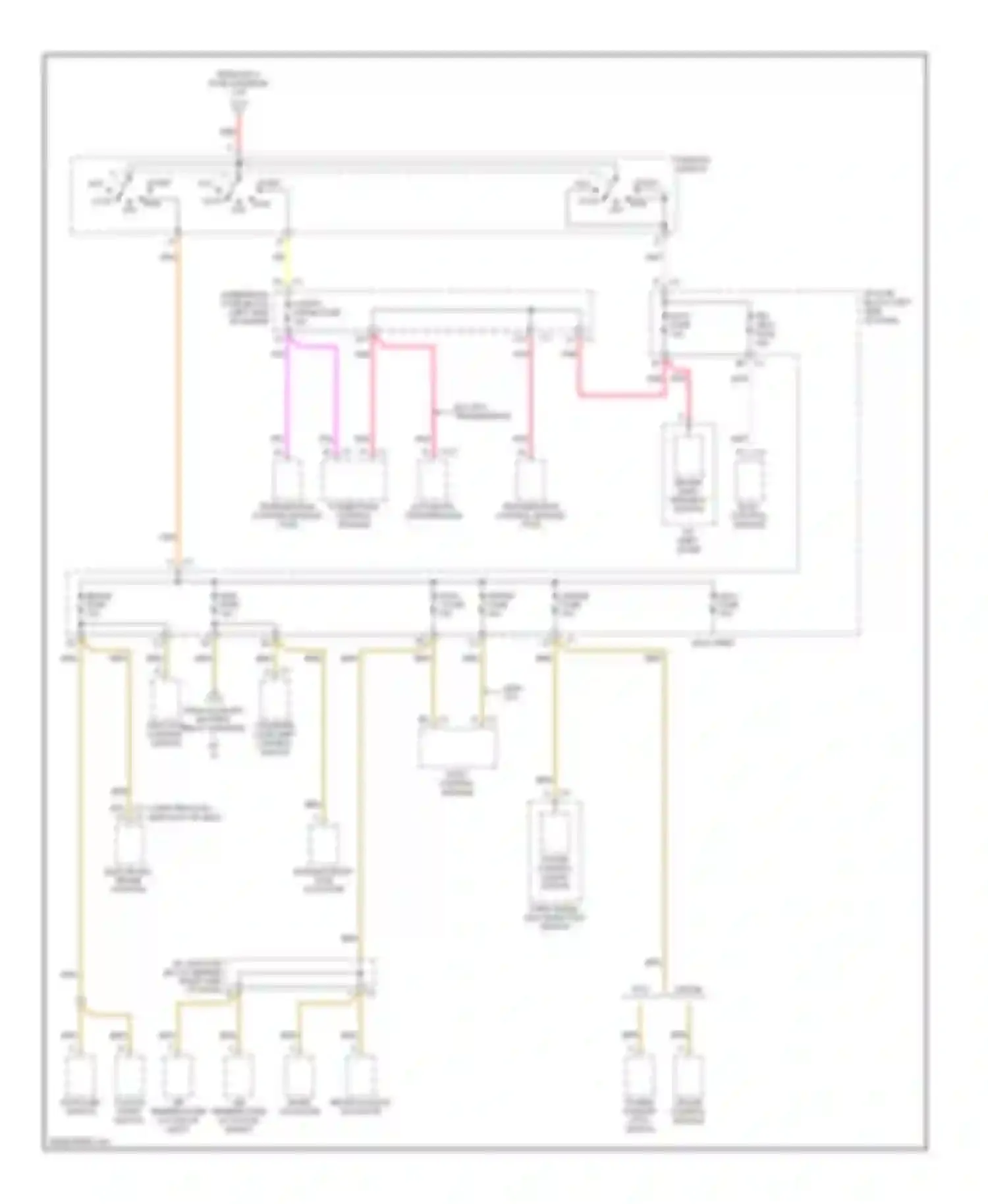 Cab & Chassis Sierra 3500 GMC  (2004-2007): 6.0l vin u, power distribution circuit (5 of 6)