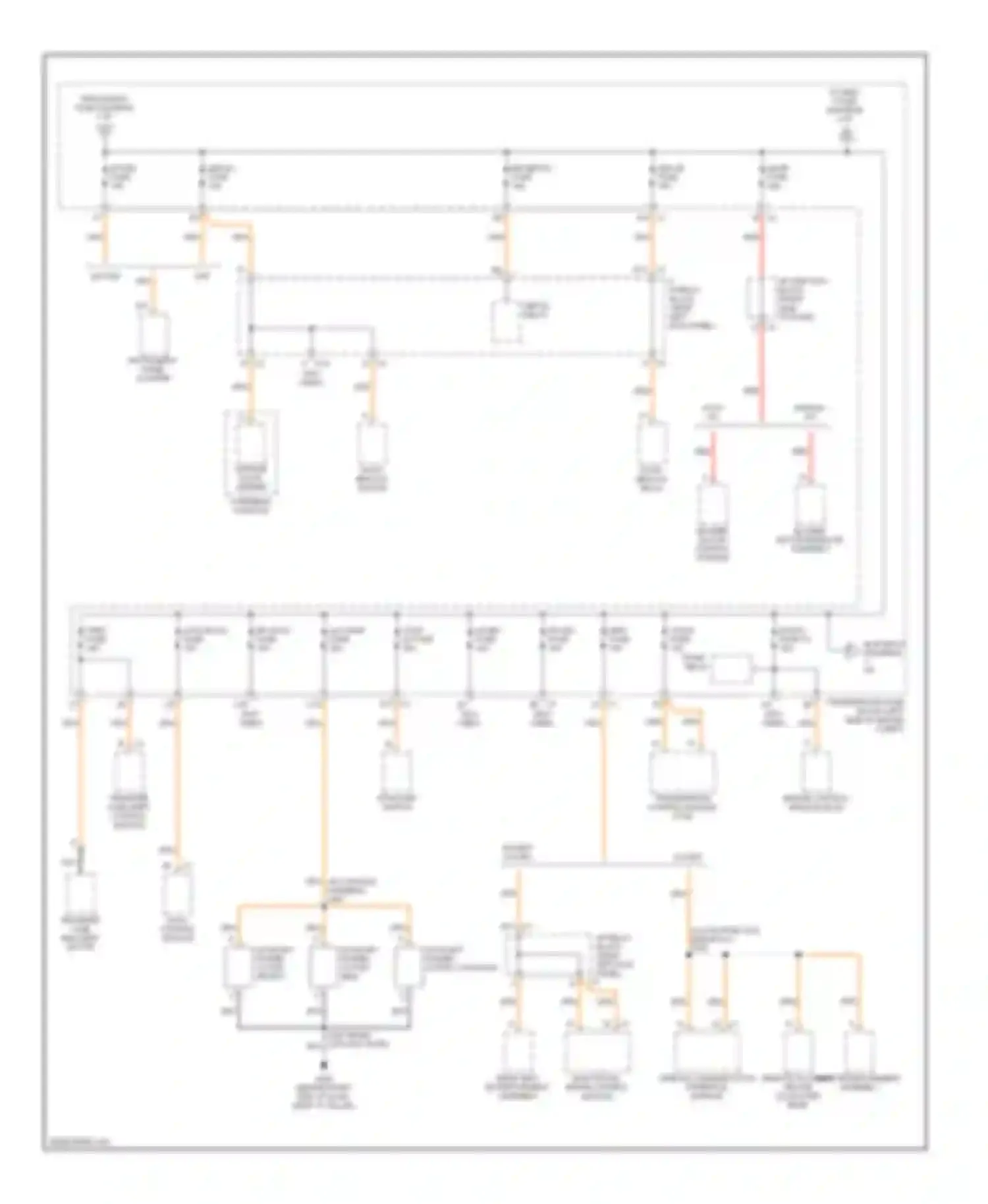 Cab & Chassis Sierra 3500 GMC  (2004-2007): 6.6l vin 2, power distribution circuit (2 of 5)