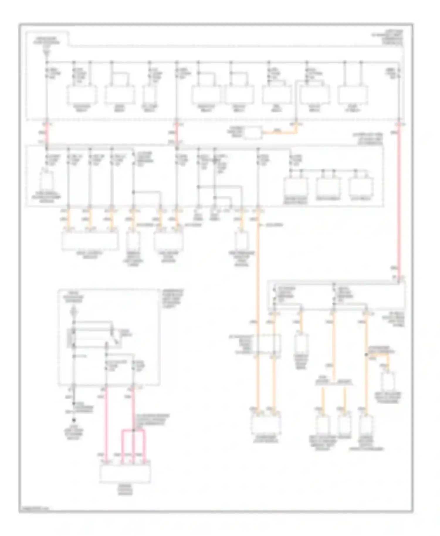 Cab & Chassis Sierra 3500 GMC  (2004-2007): 6.6l vin 2, power distribution circuit (3 of 5)