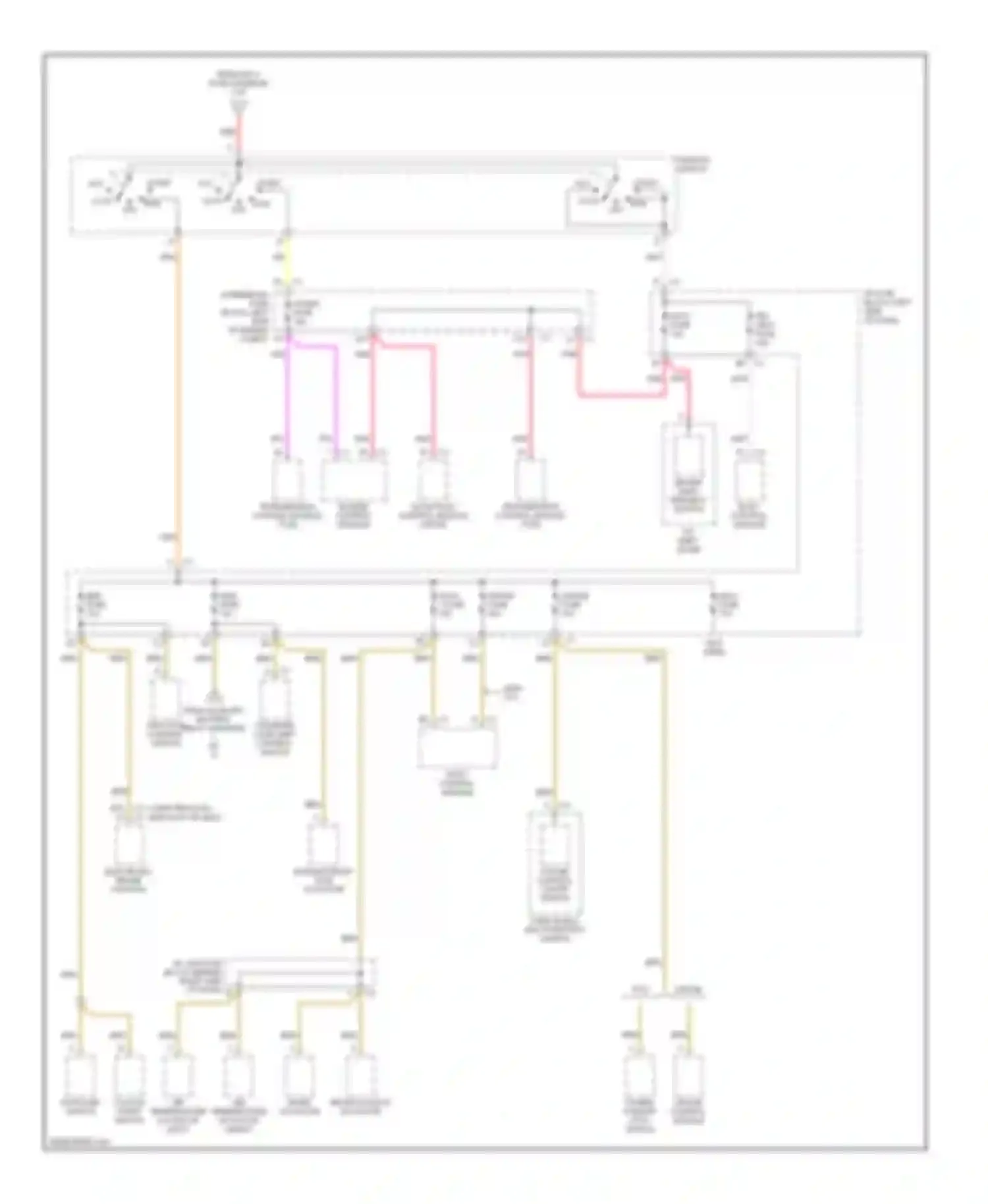 Cab & Chassis Sierra 3500 GMC  (2004-2007): 6.6l vin d, power distribution circuit (4 of 5)