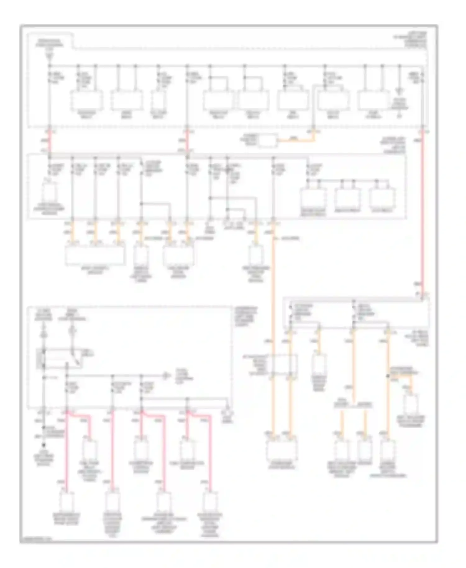 Cab & Chassis Sierra 3500 GMC  (2004-2007): 8.1l vin g, power distribution circuit (3 of 6)