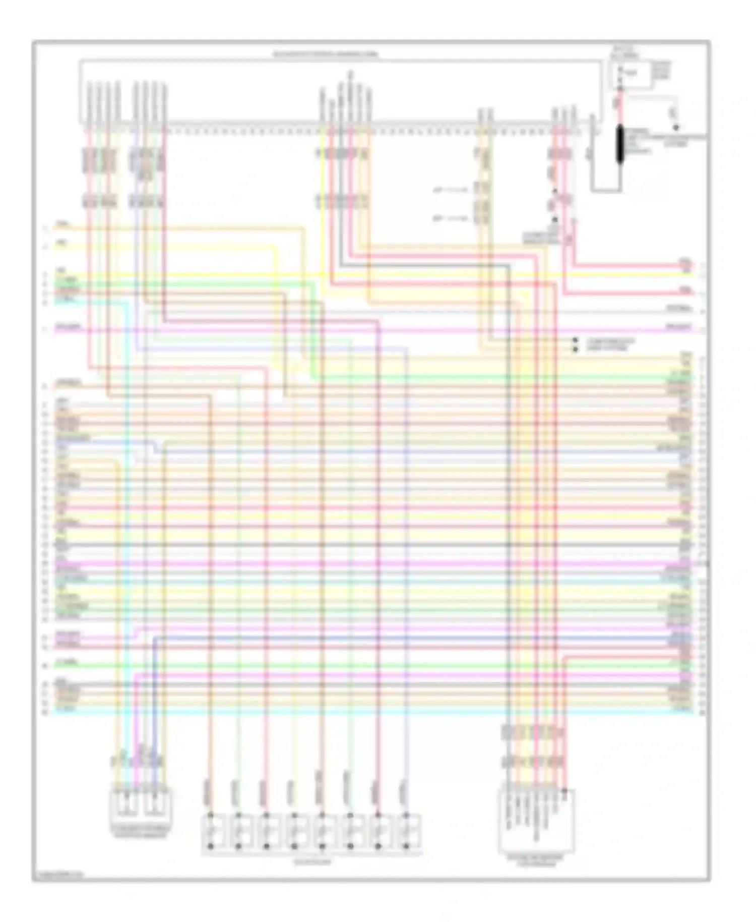 Wiring diagram accelerator pedal position sensor for GMC Cab & Chassis Sierra 3500  (2004-2007) (1 of 2)