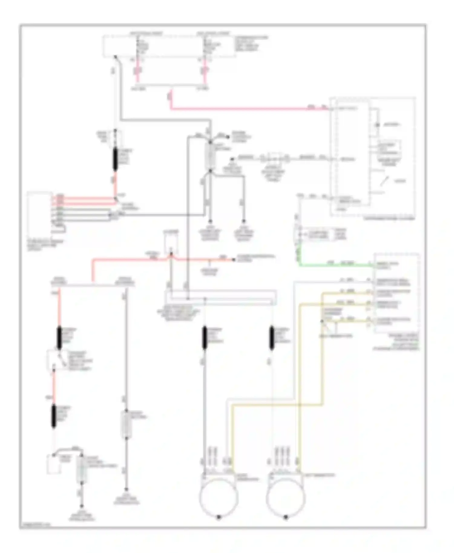 Wiring diagram computer data lines for GMC Cab & Chassis Sierra 3500  (2004-2007) (2 of 4)