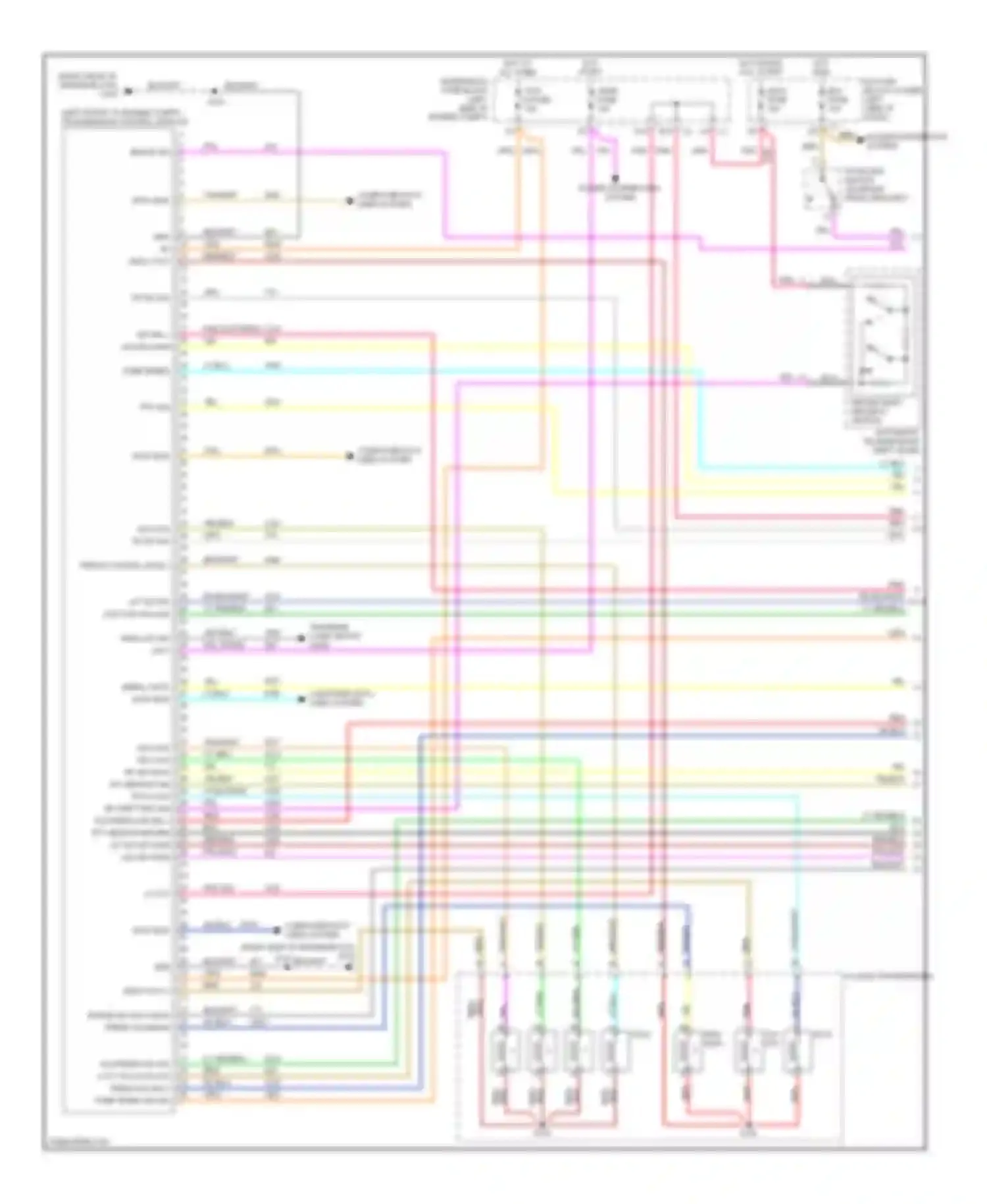 Wiring diagram tcc psc for GMC Cab & Chassis Sierra 3500  (2004-2007) (1 of 3)