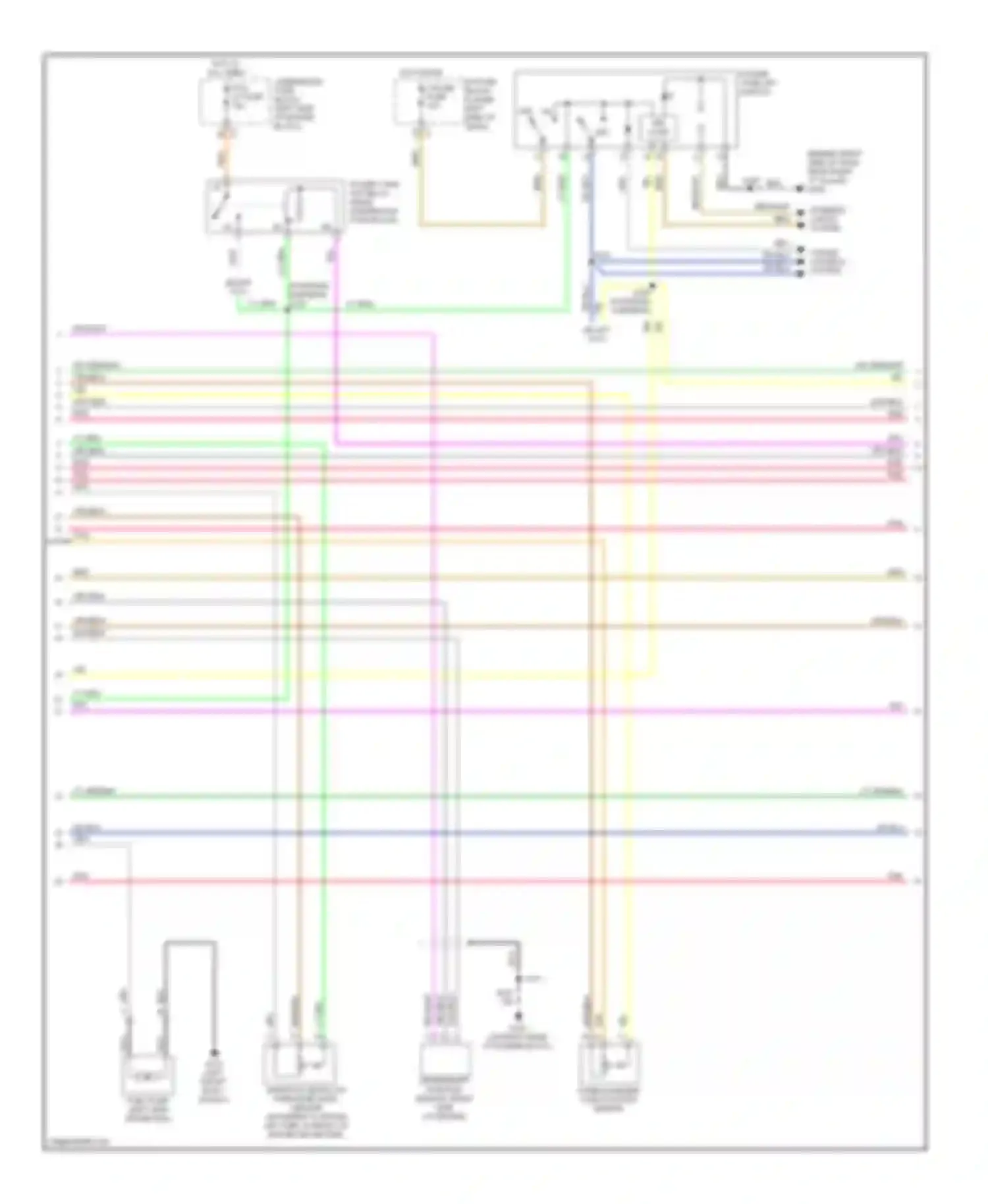 Wiring diagram turbocharger vane position sensor for GMC Cab & Chassis Sierra 3500  (2004-2007) (1 of 2)