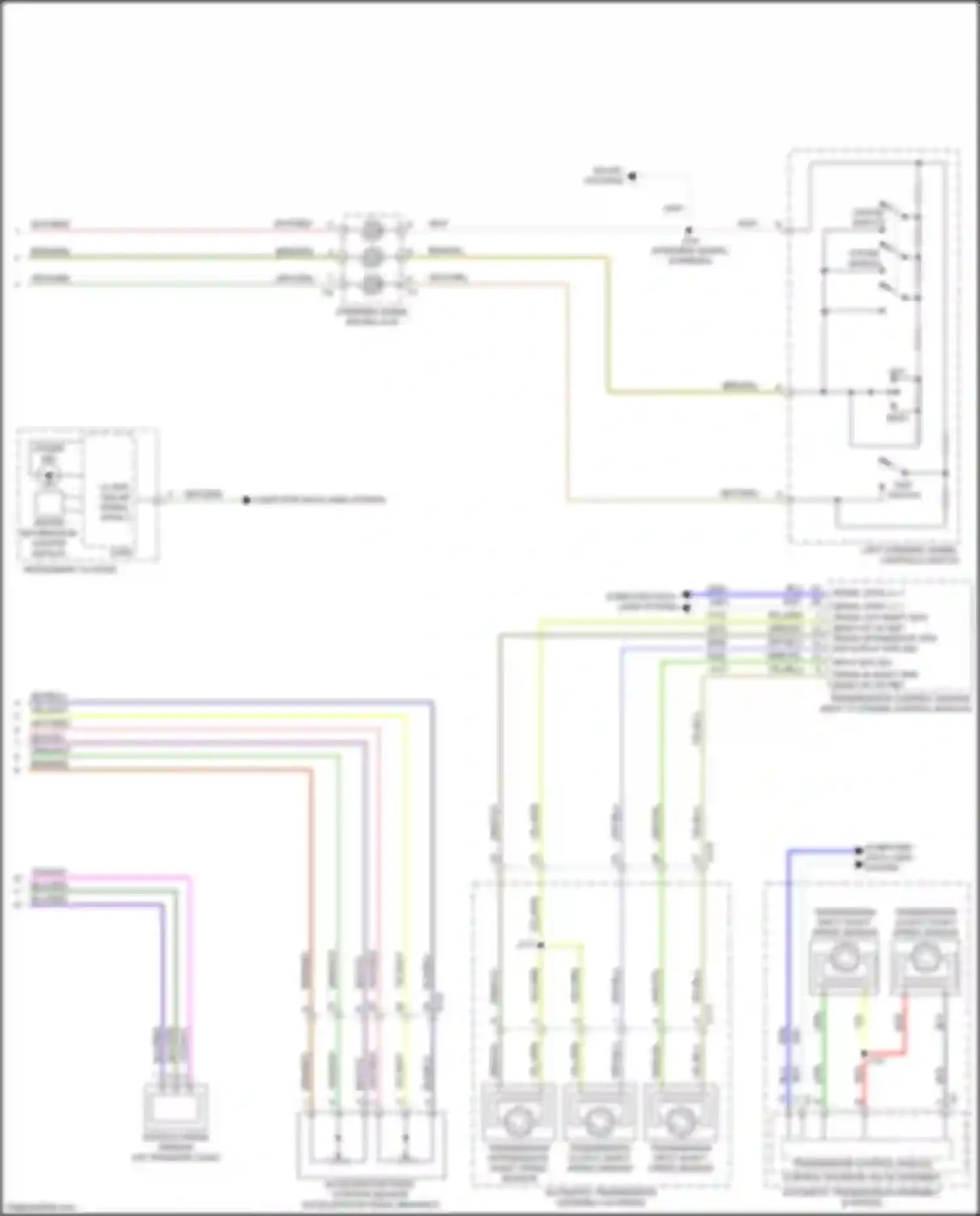 Canyon GMC II facelift (2020-2022): Cruise control circuit (2 of 2)