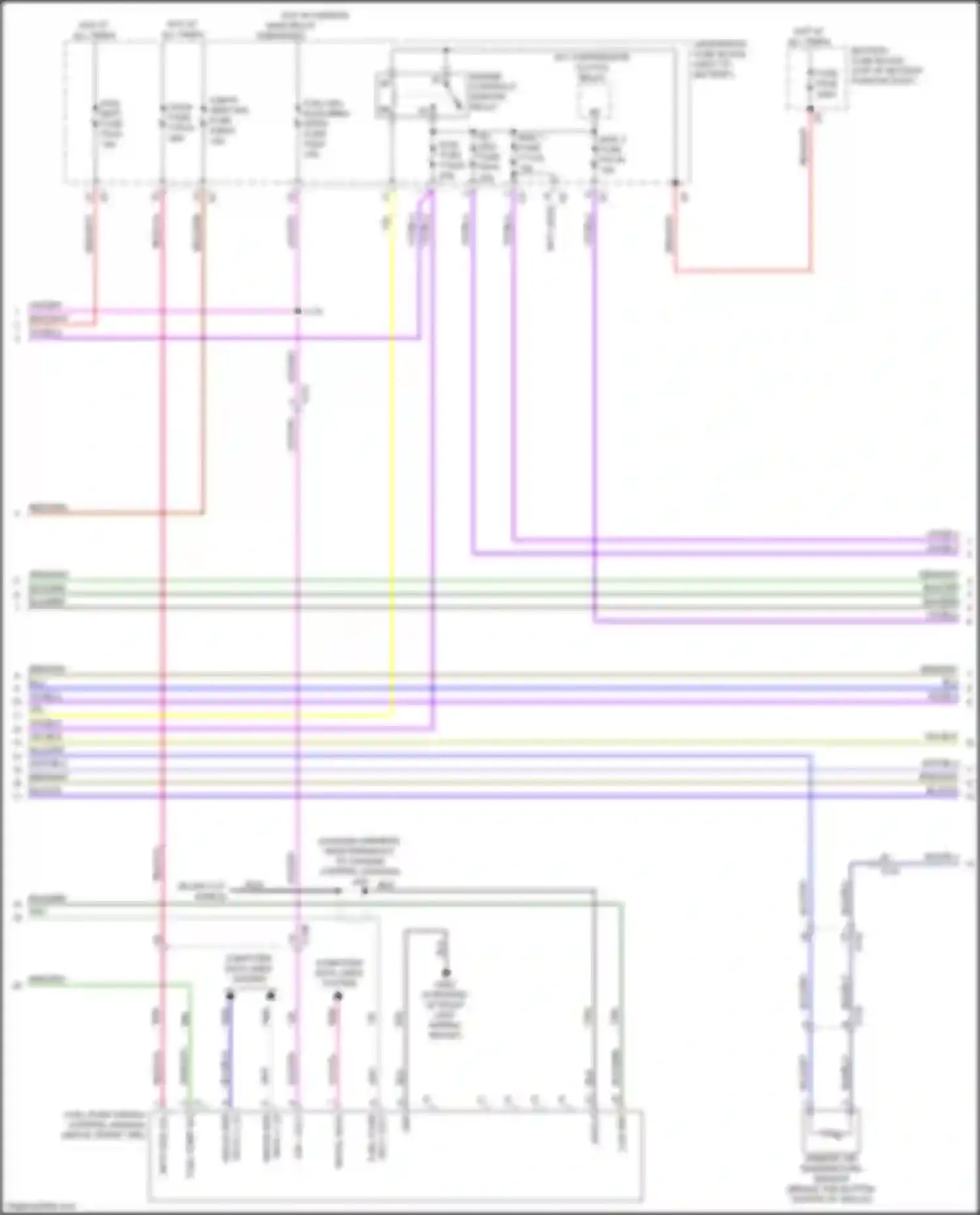 Canyon GMC II facelift (2020-2022): Wiring diagram engine performance 2.5l vin a (2 of 7)