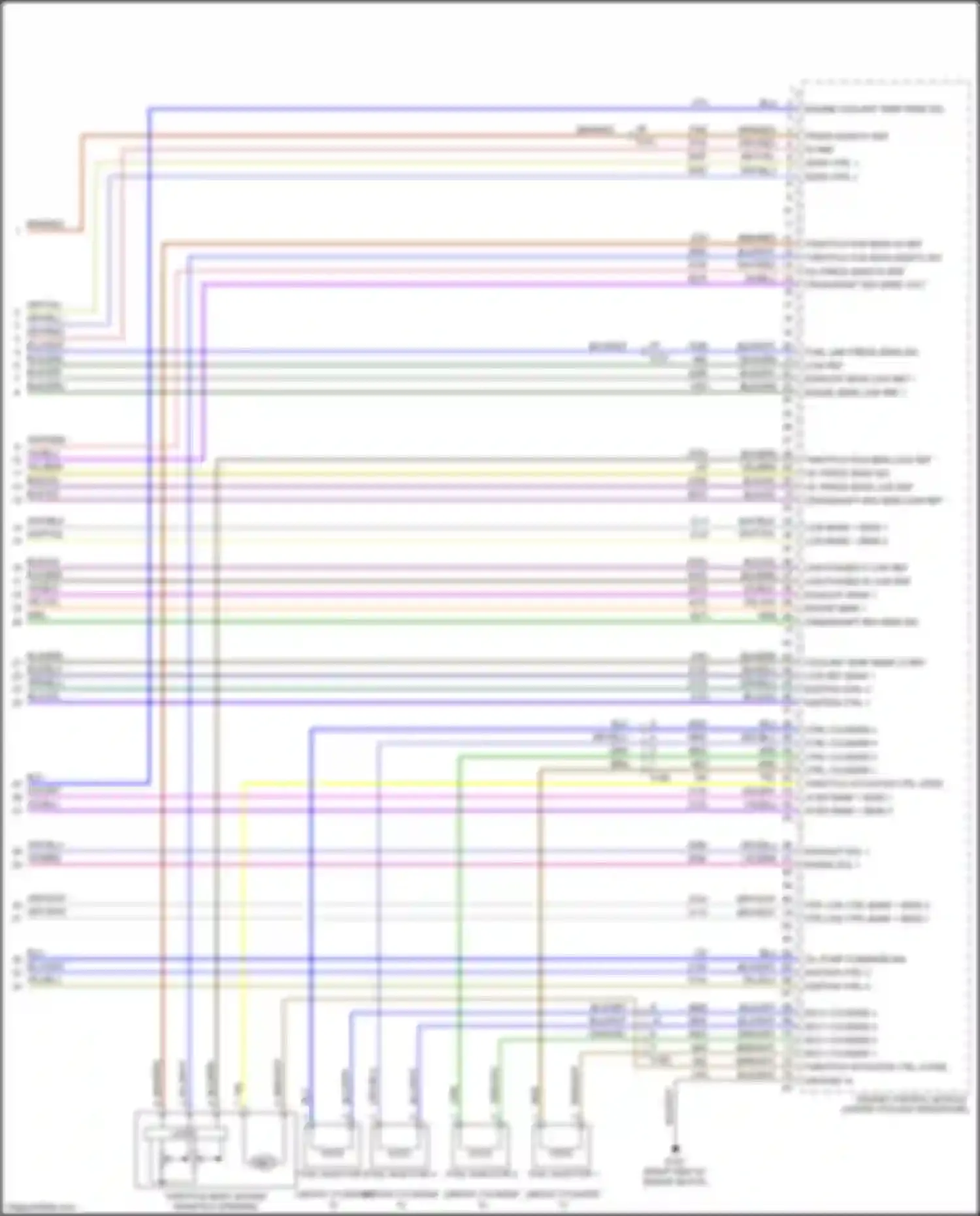 Canyon GMC II facelift (2020-2022): Wiring diagram engine performance 2.5l vin a (7 of 7)