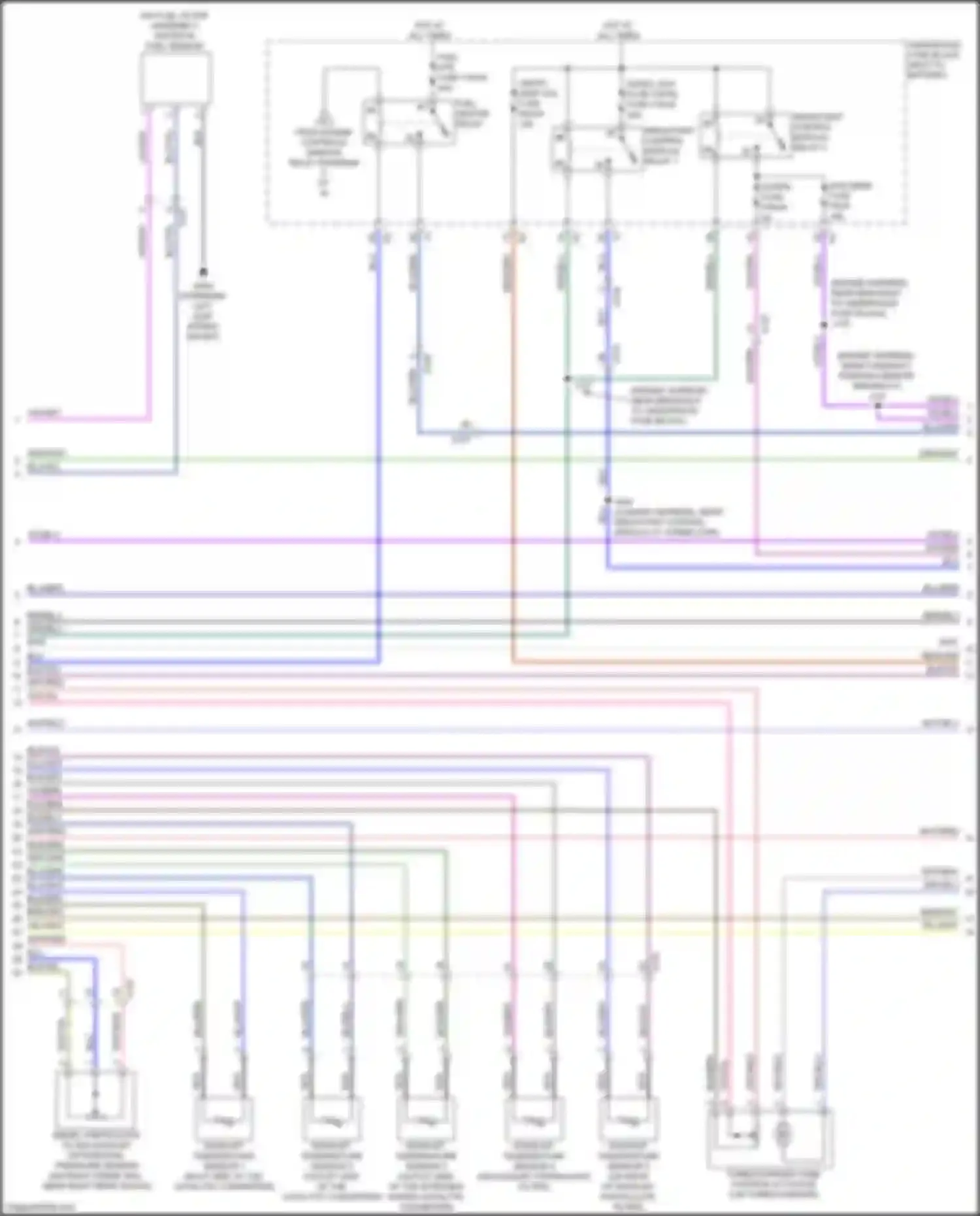 Canyon GMC II facelift (2020-2022): Wiring diagram engine performance 2.8l vin 1 (4 of 8)