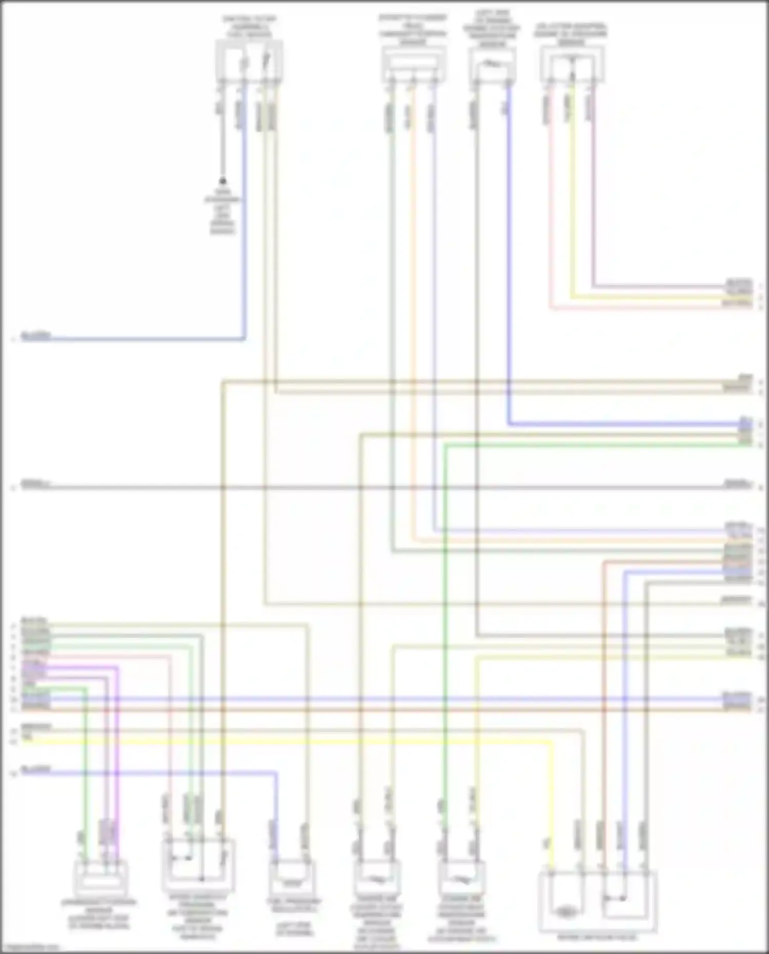 Canyon GMC II facelift (2020-2022): Wiring diagram engine performance 2.8l vin 1 (7 of 8)