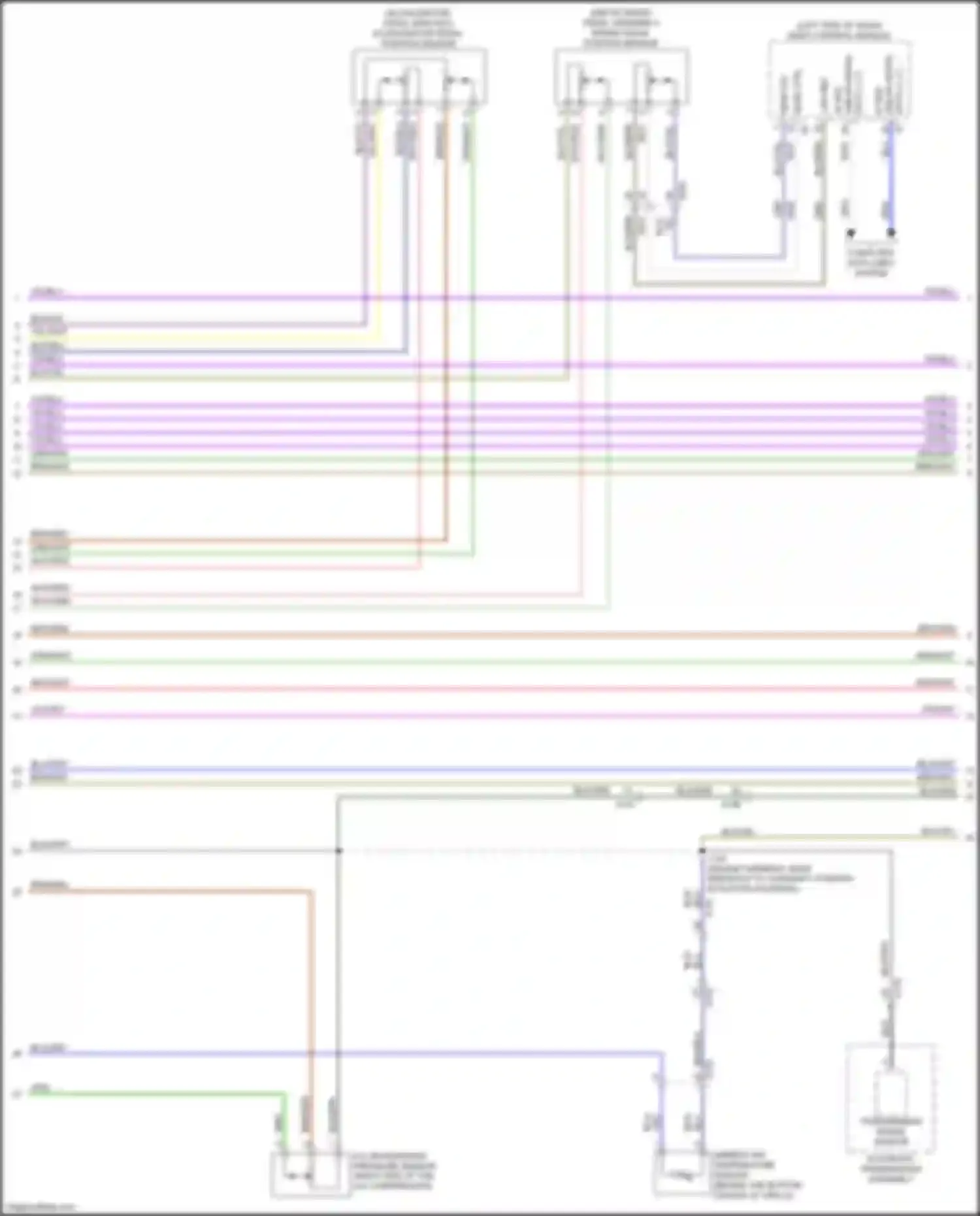 Canyon GMC II facelift (2020-2022): Wiring diagram engine performance 3.6l vin n (2 of 9)