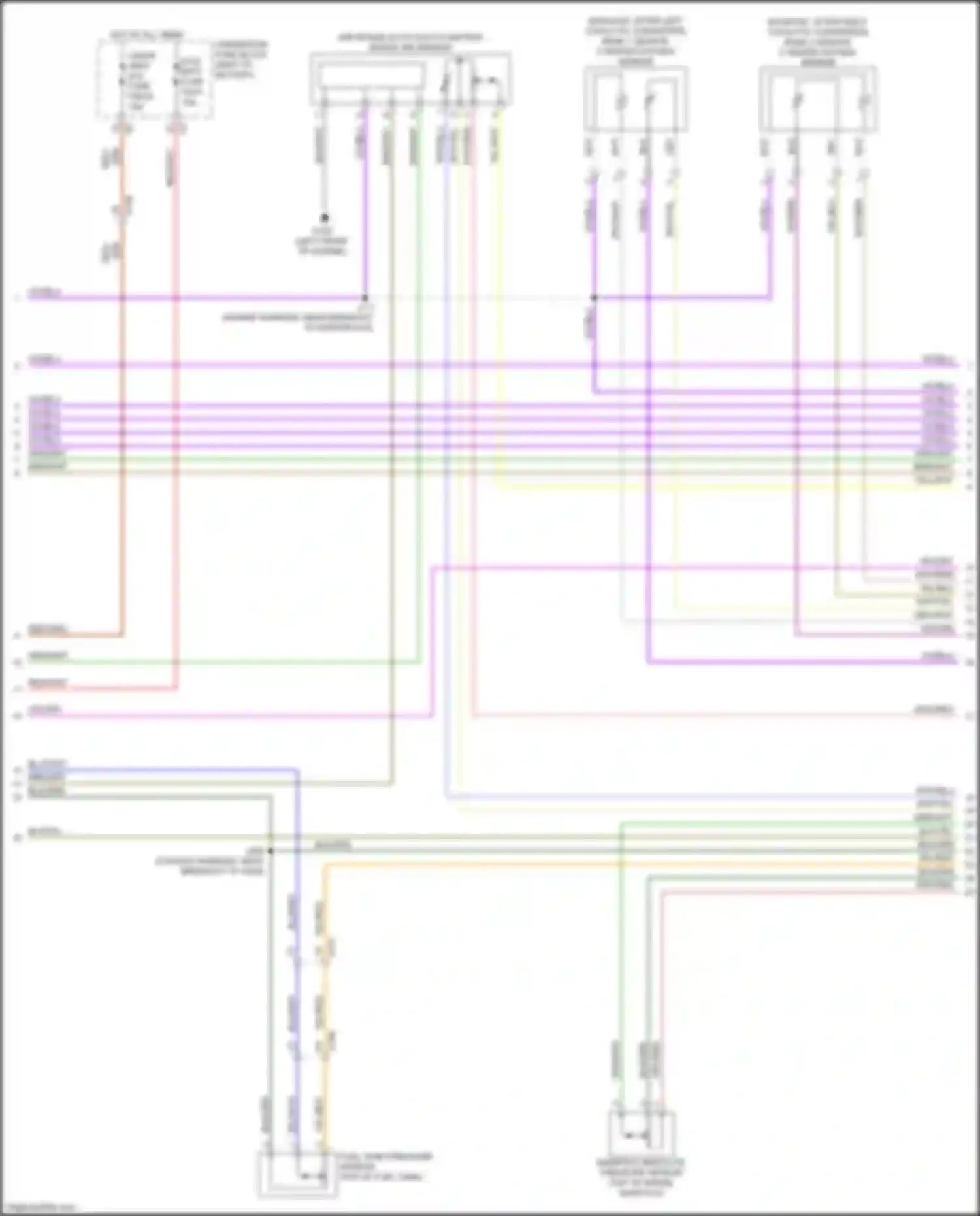 Canyon GMC II facelift (2020-2022): Wiring diagram engine performance 3.6l vin n (3 of 9)
