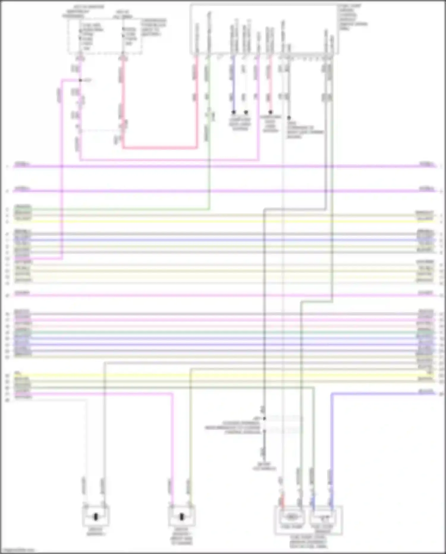 Canyon GMC II facelift (2020-2022): Wiring diagram engine performance 3.6l vin n (5 of 9)