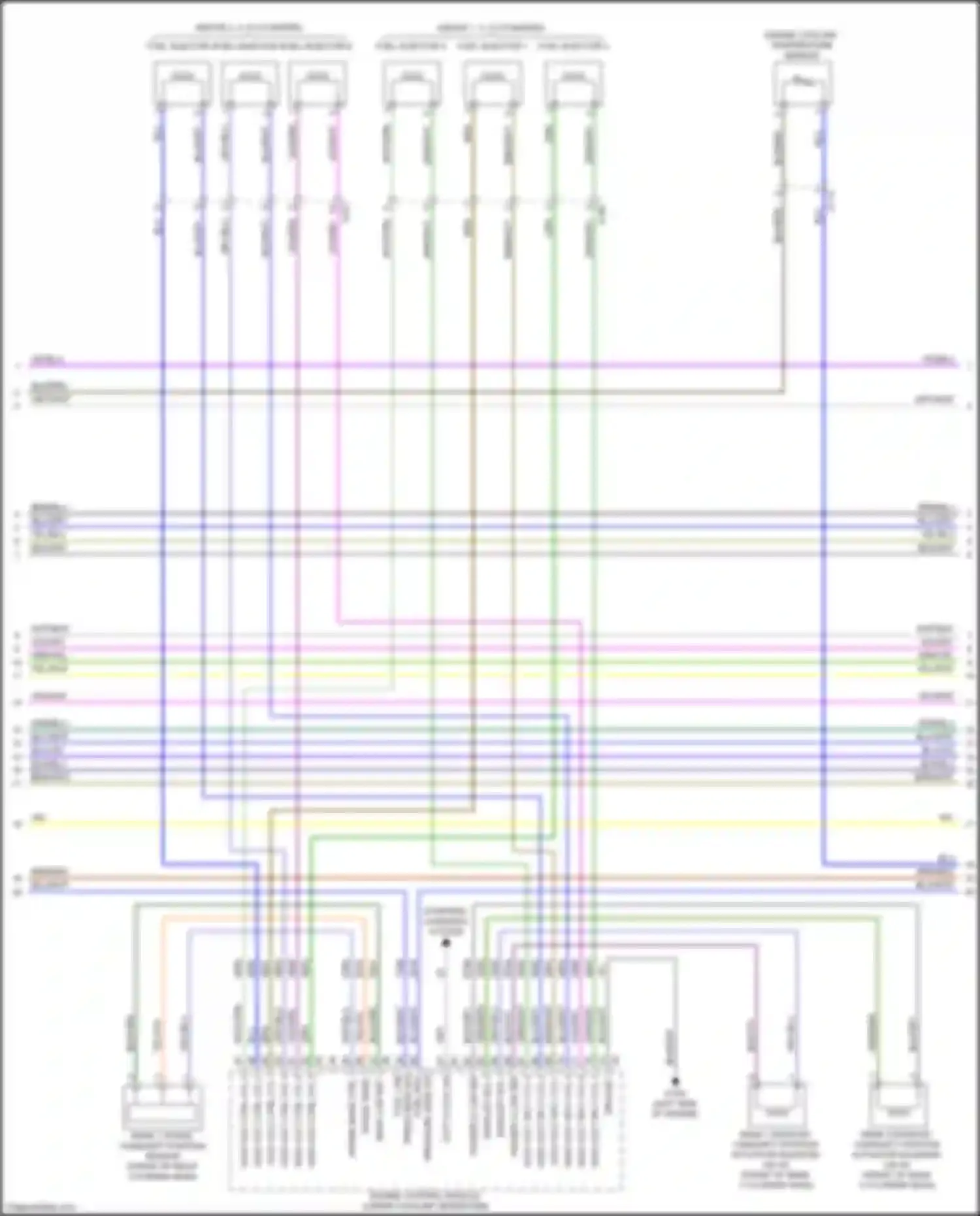 Canyon GMC II facelift (2020-2022): Wiring diagram engine performance 3.6l vin n (7 of 9)
