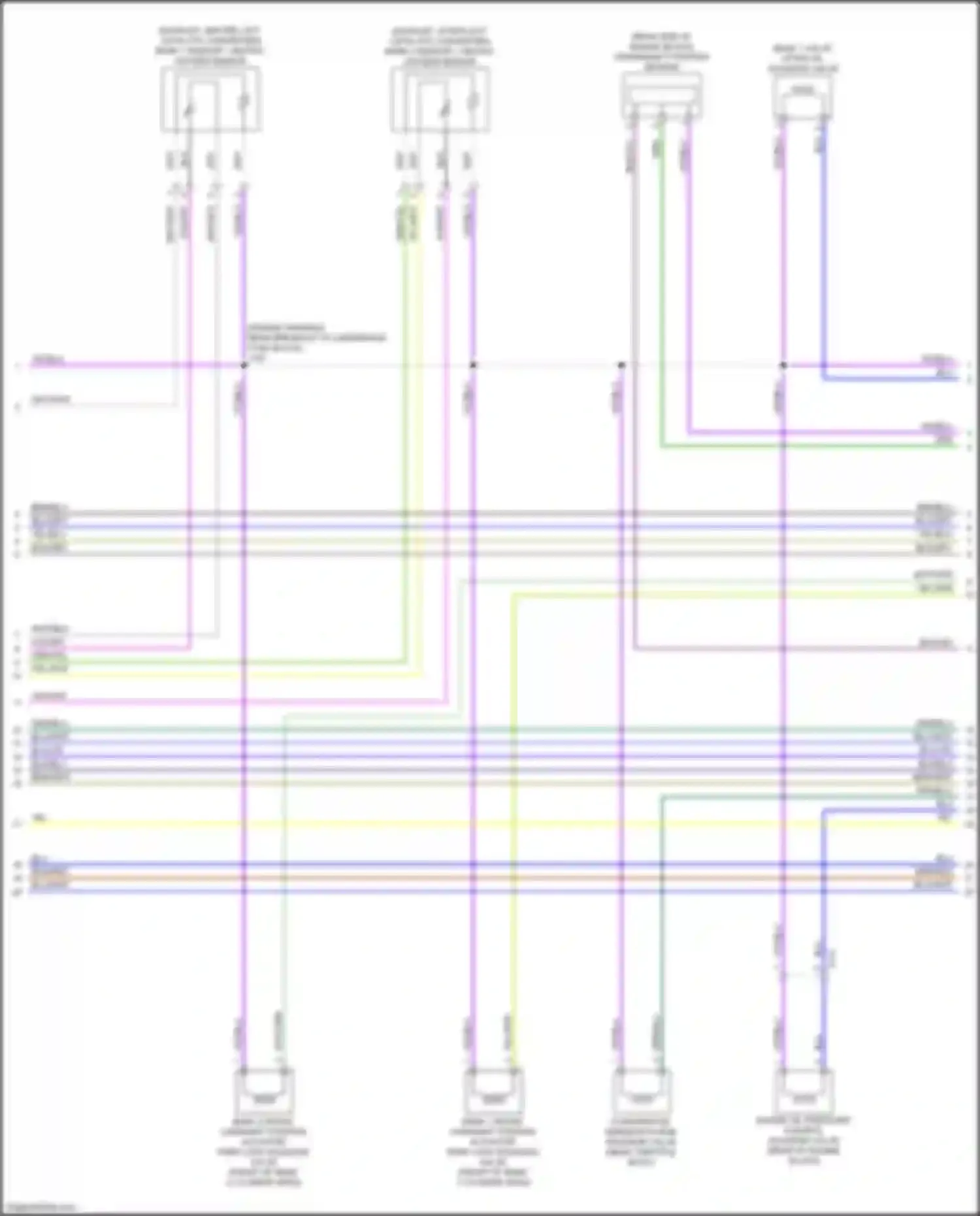 Canyon GMC II facelift (2020-2022): Wiring diagram engine performance 3.6l vin n (8 of 9)
