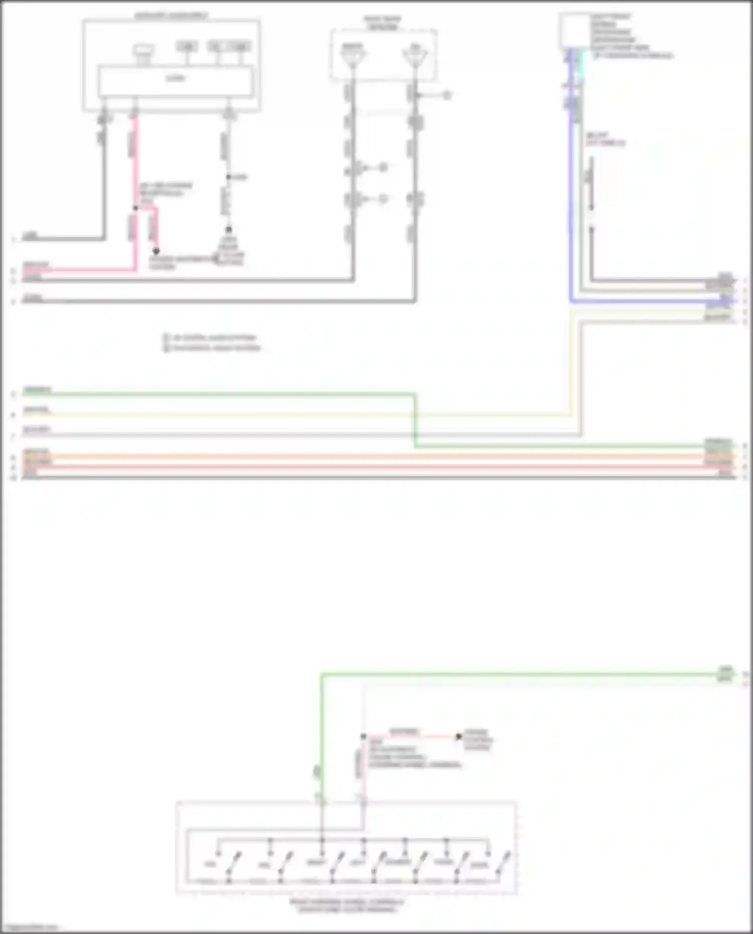 Canyon GMC II facelift (2020-2022): Navigation circuit, w/o amplifier (2 of 4)