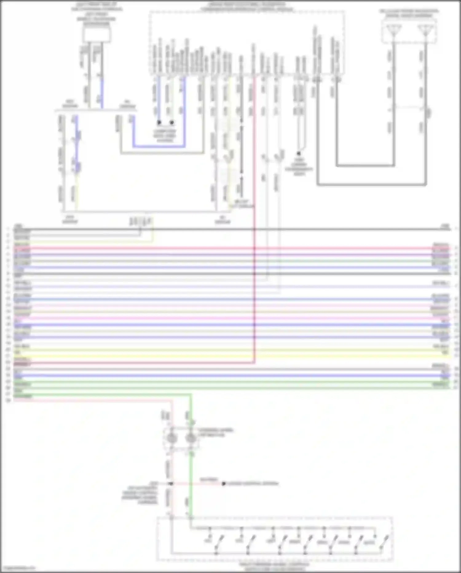 Canyon GMC II facelift (2020-2022): Radio circuit, low level (3 of 5)