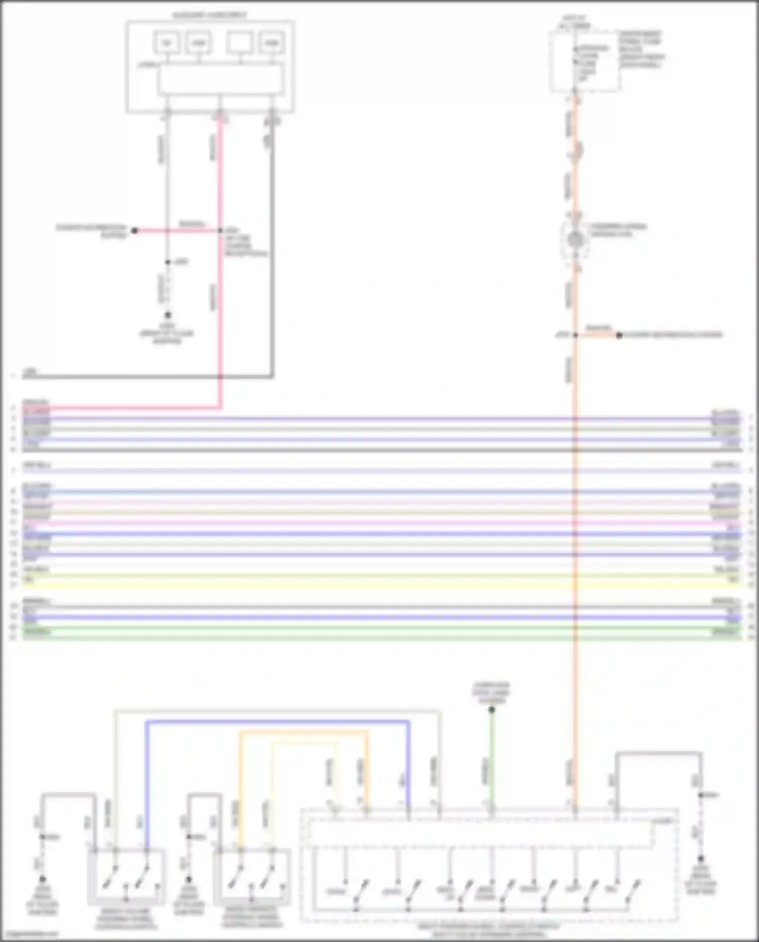 Canyon GMC II facelift (2020-2022): Radio circuit, low level (4 of 5)