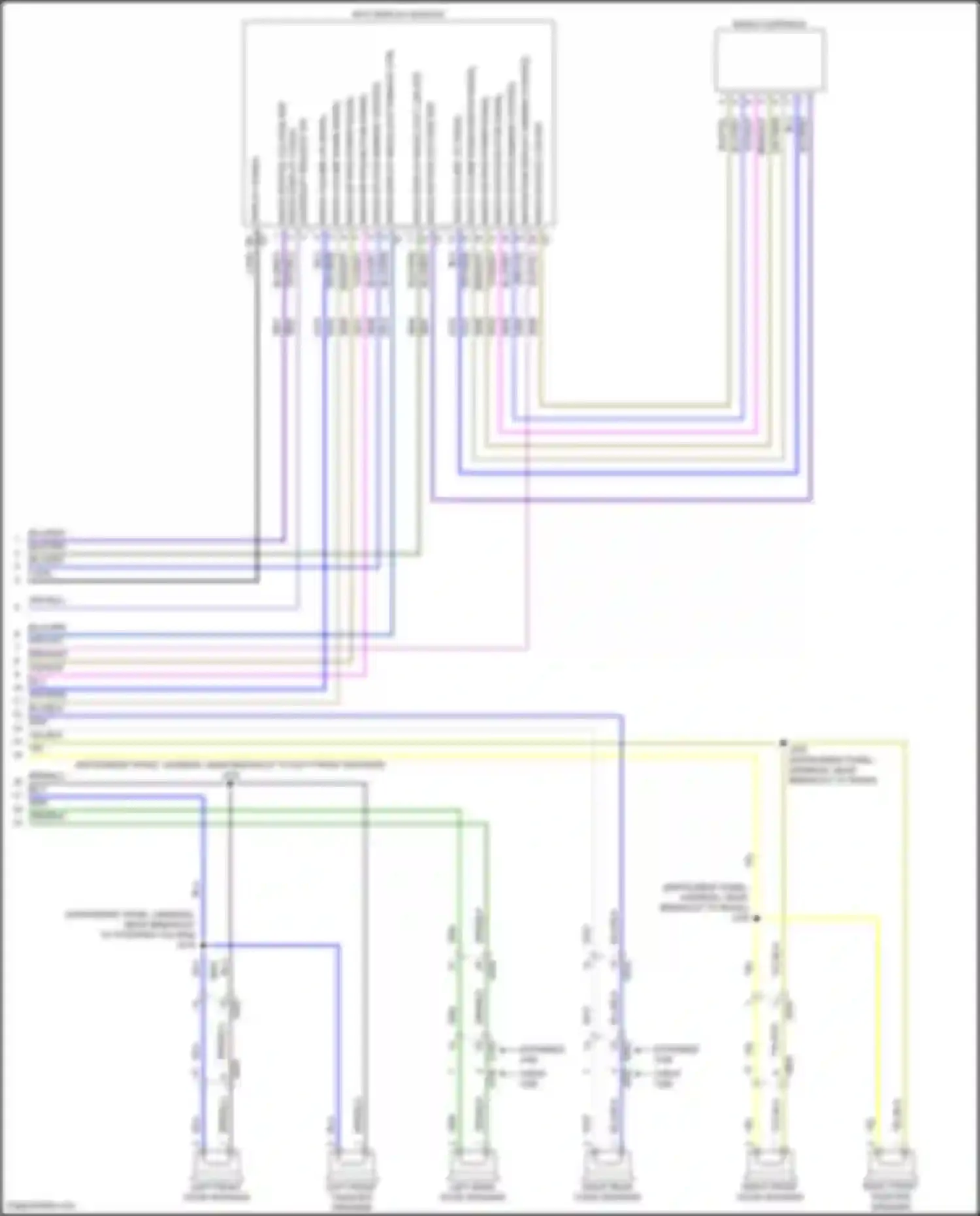 Canyon GMC II facelift (2020-2022): Radio circuit, low level (5 of 5)