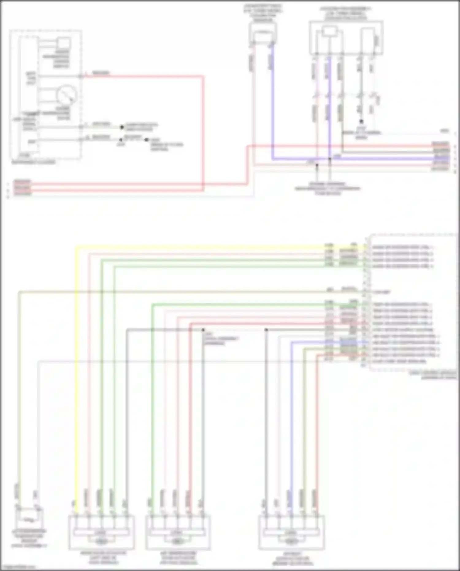 Wiring diagram driver information center display for GMC Canyon II facelift (2020-2022) (9 of 19)