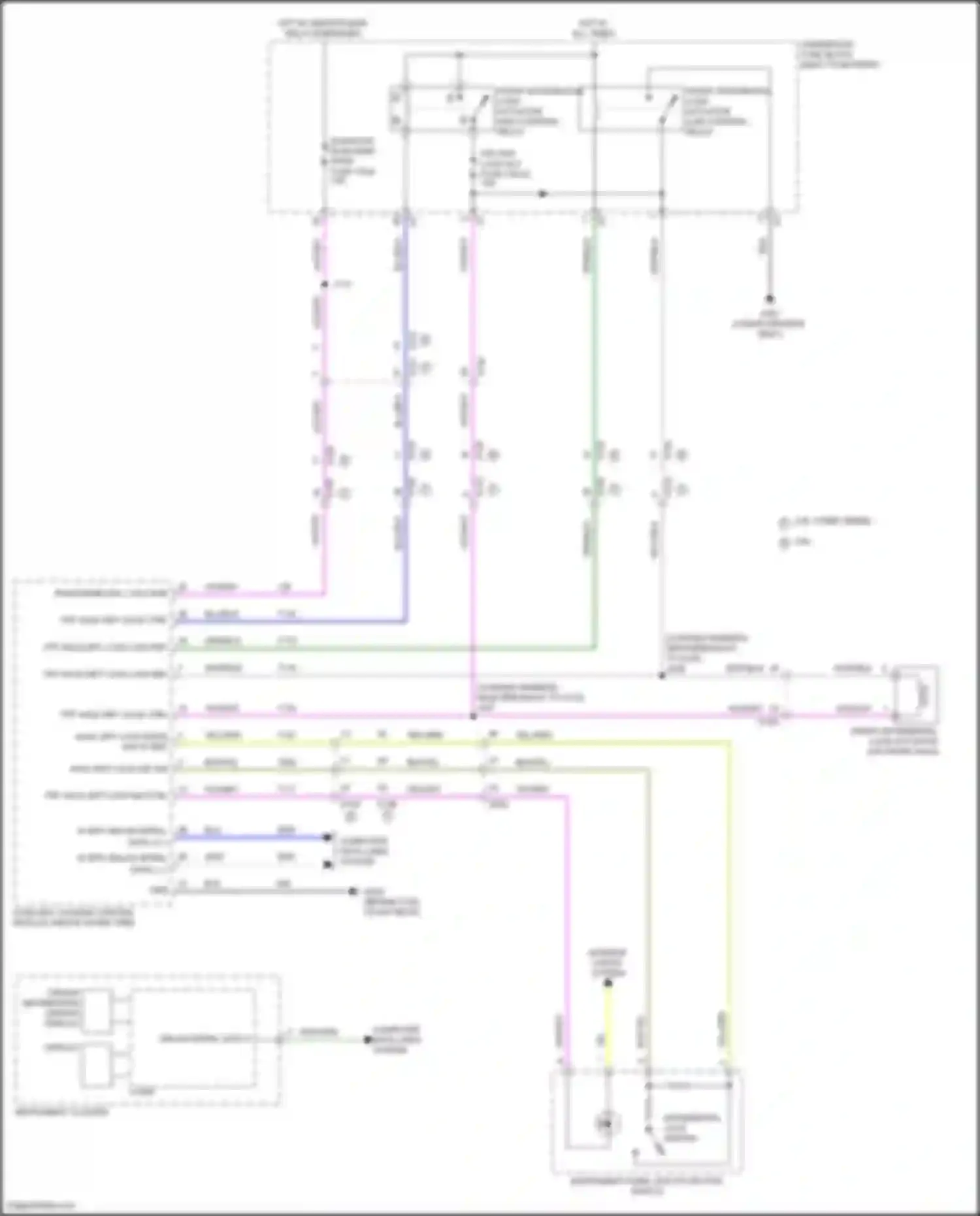 Wiring diagram frt axle diff lock ind ctrl for GMC Canyon II facelift (2020-2022) (1 of 1)