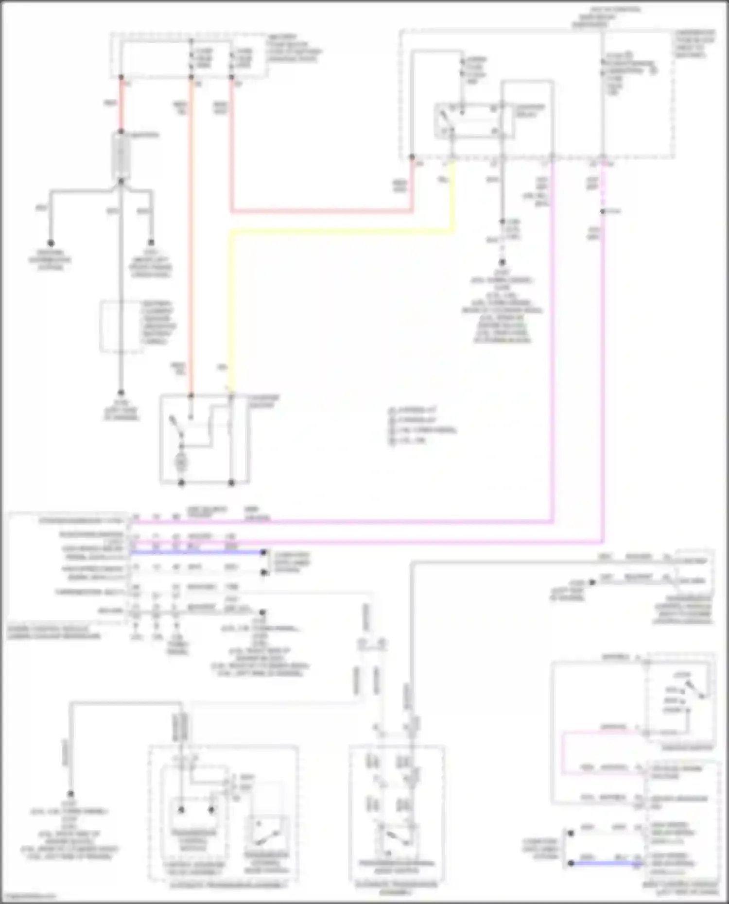 Wiring diagram ground distribution system for GMC Canyon II facelift (2020-2022) (5 of 5)
