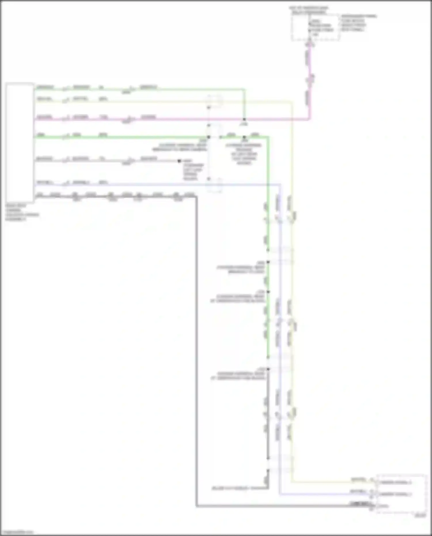 Wiring diagram hot w/ ignition main relay energized for GMC Canyon II facelift (2020-2022) (17 of 22)
