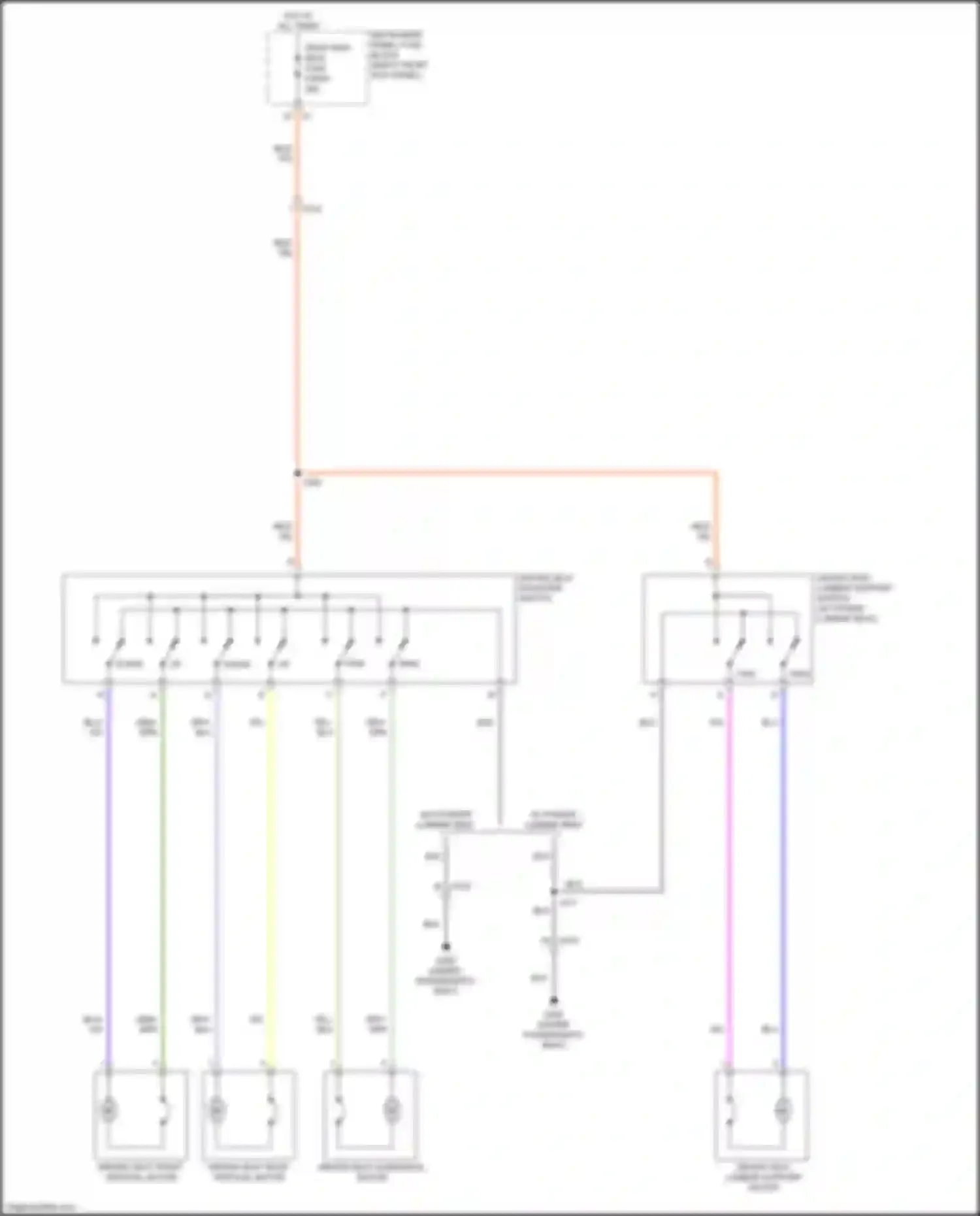 Wiring diagram red for GMC Canyon II facelift (2020-2022) (6 of 29)