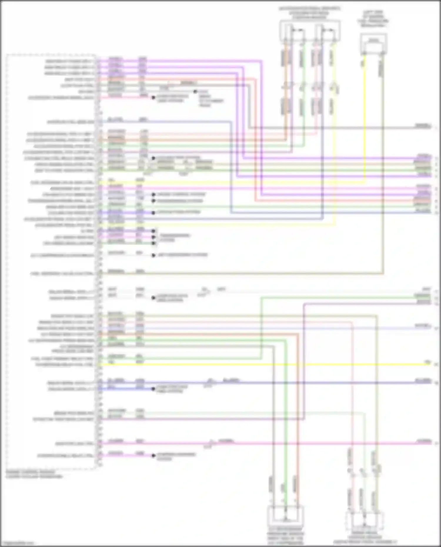 Wiring diagram vio/wht for GMC Canyon II facelift (2020-2022) (25 of 30)