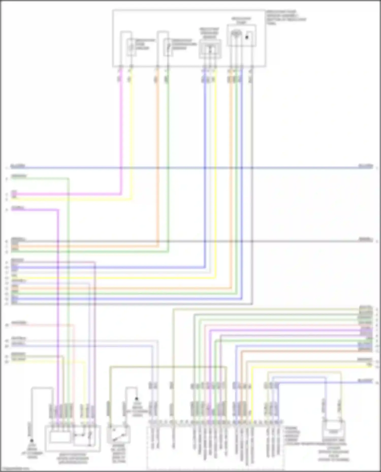 Wiring diagram yel/blu for GMC Canyon II facelift (2020-2022) (16 of 25)