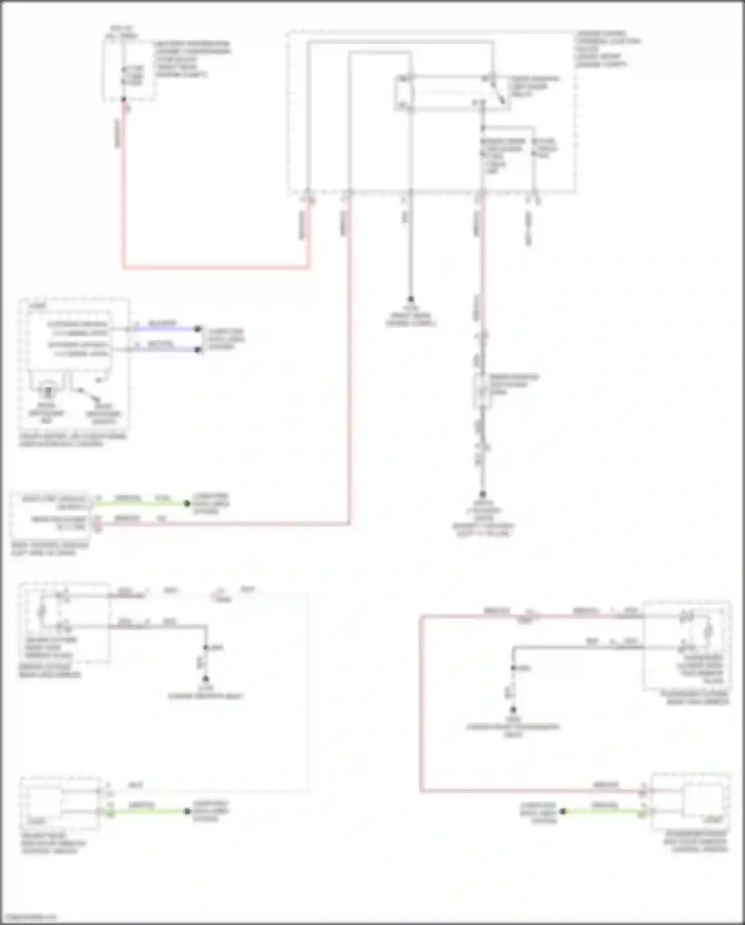 Canyon GMC III (2022-2024): Defoggers circuit
