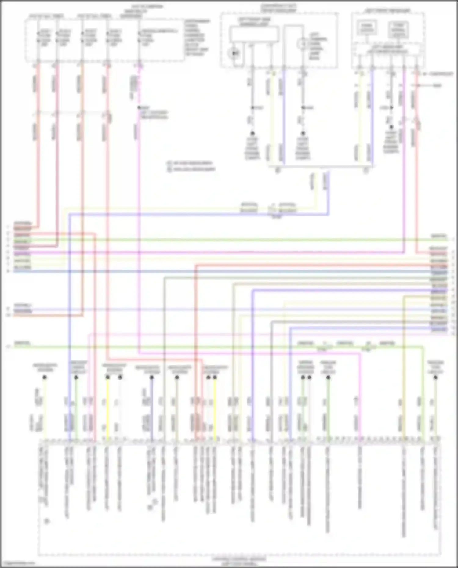 Canyon GMC III (2022-2024): Exterior lamps circuit (2 of 5)