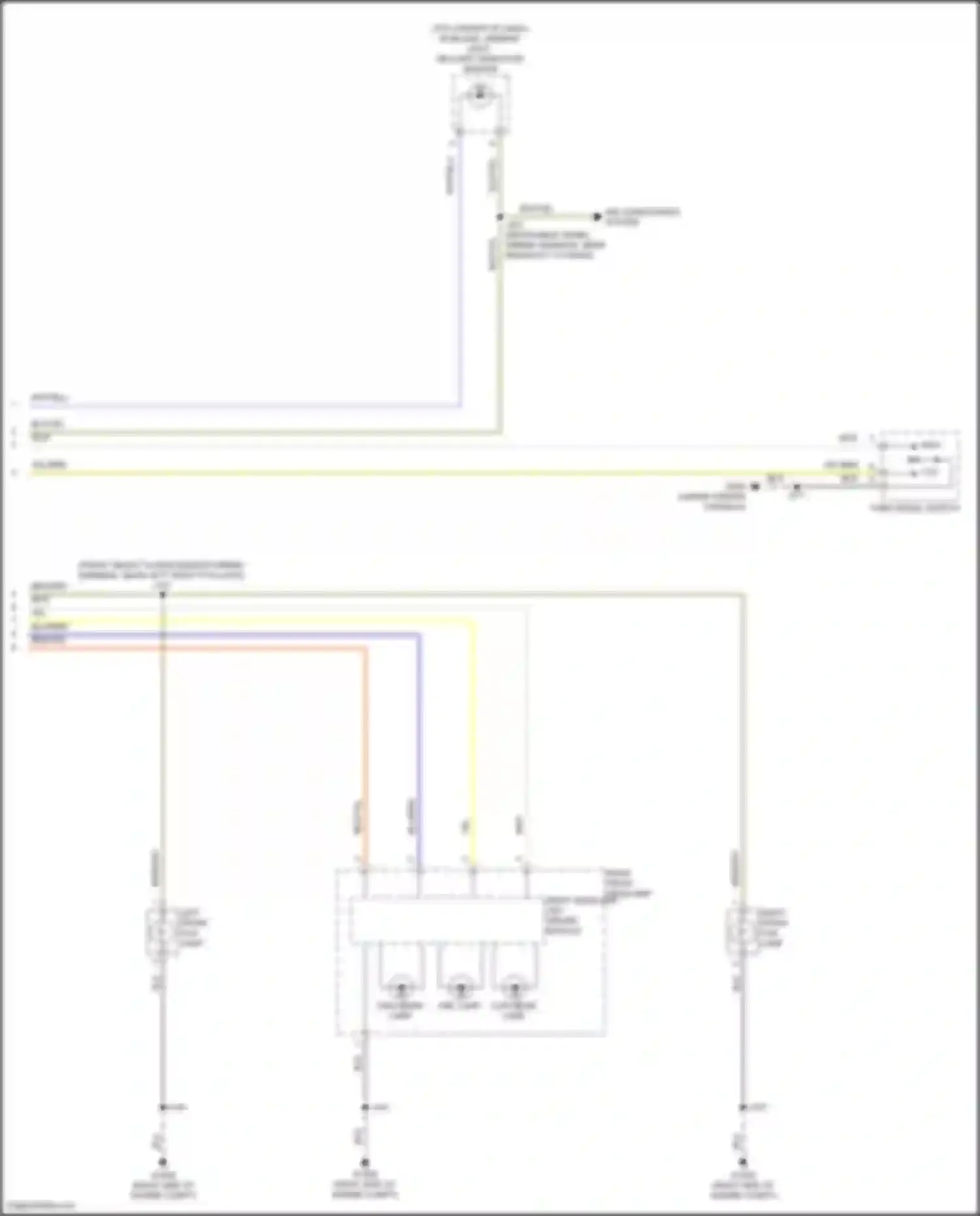 Canyon GMC III (2022-2024): Headlights circuit (2 of 2)
