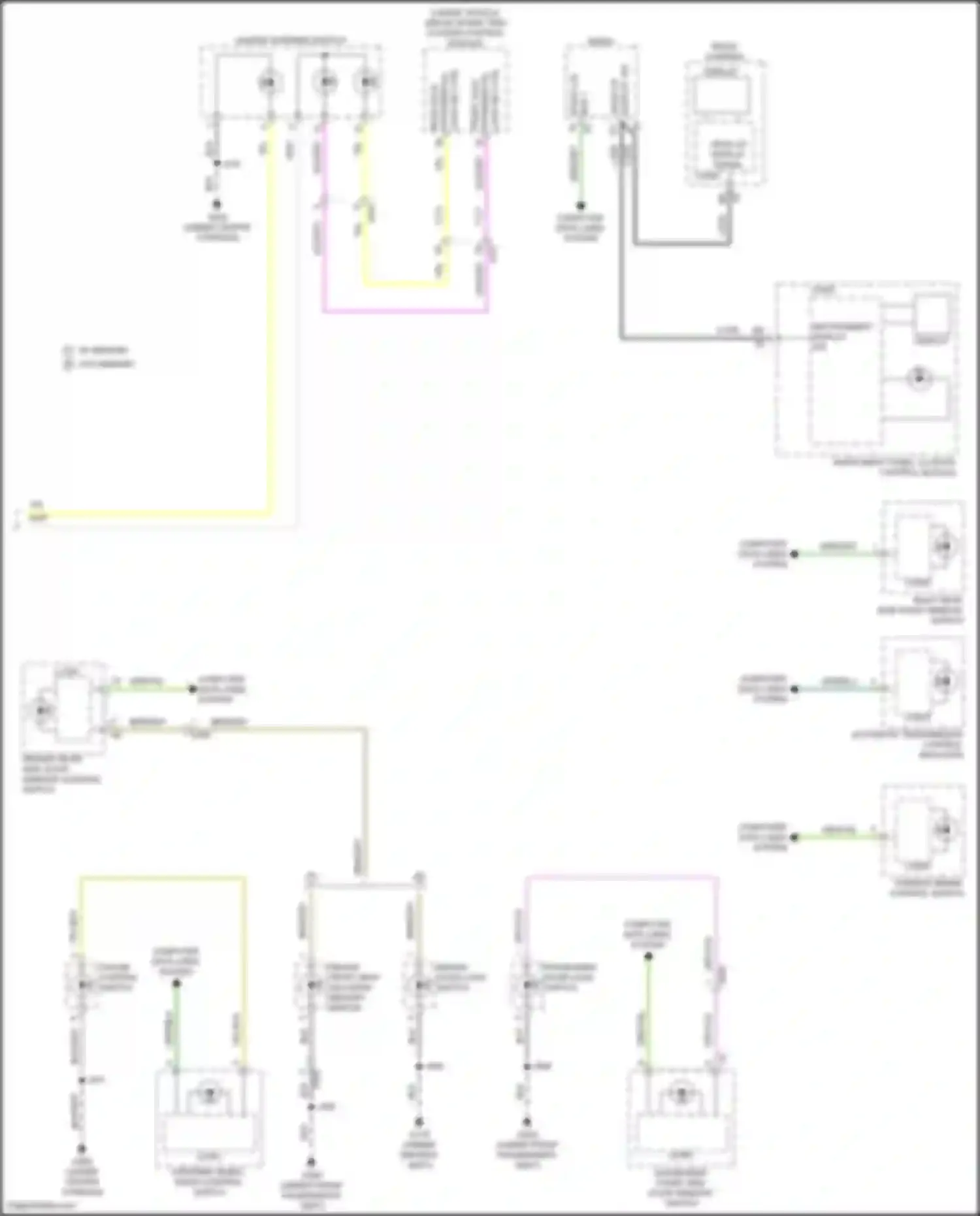 Canyon GMC III (2022-2024): Instrument illumination circuit (2 of 2)