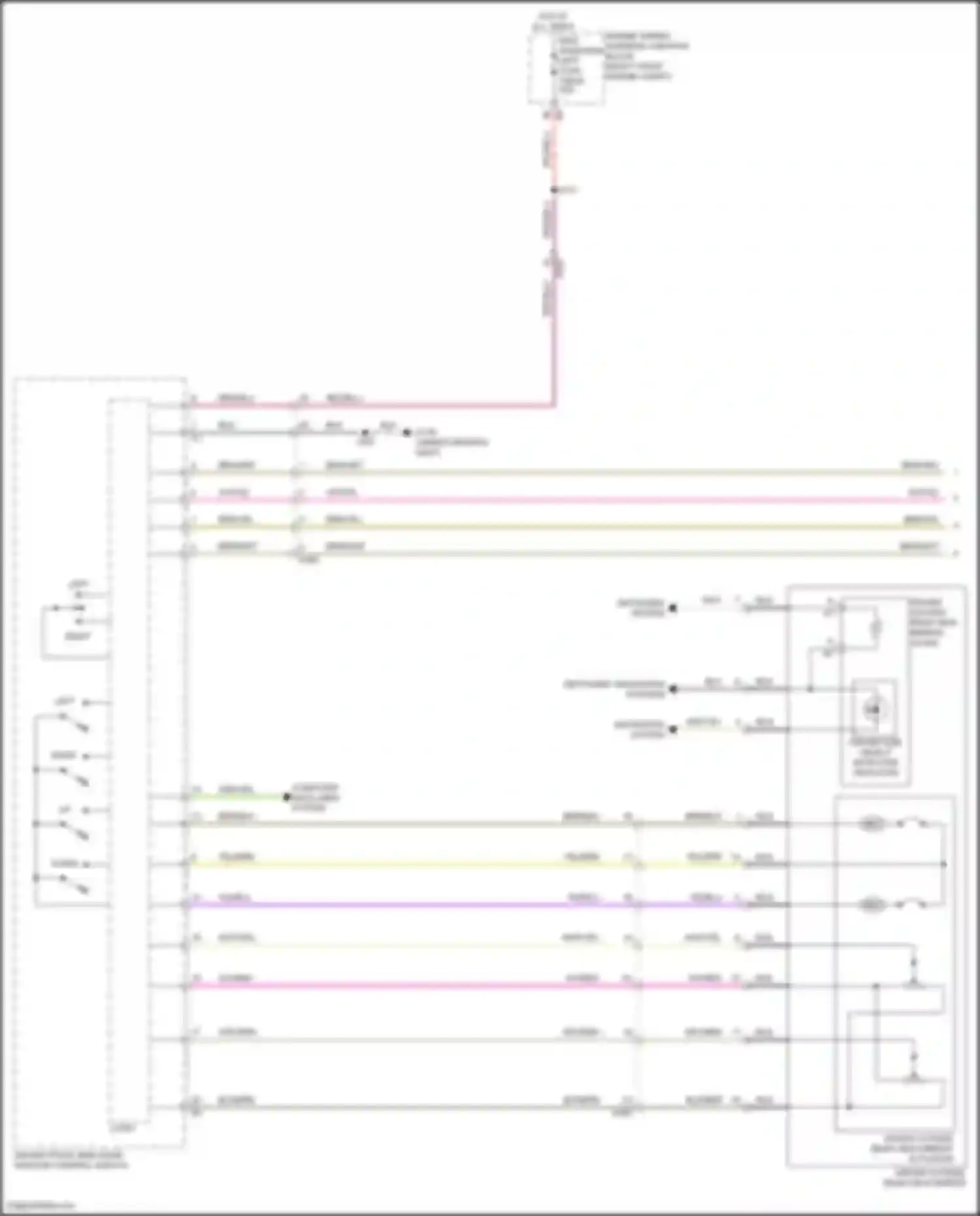 Canyon GMC III (2022-2024): Memory mirrors circuit (1 of 2)