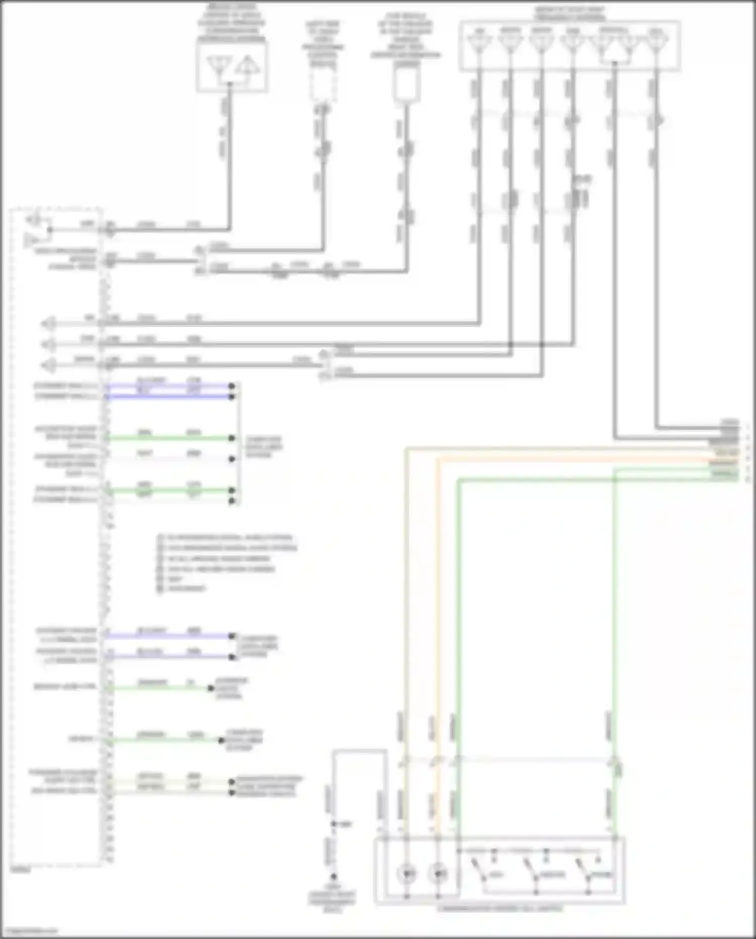 Canyon GMC III (2022-2024): Navigation circuit, w/ amplifier (1 of 5)