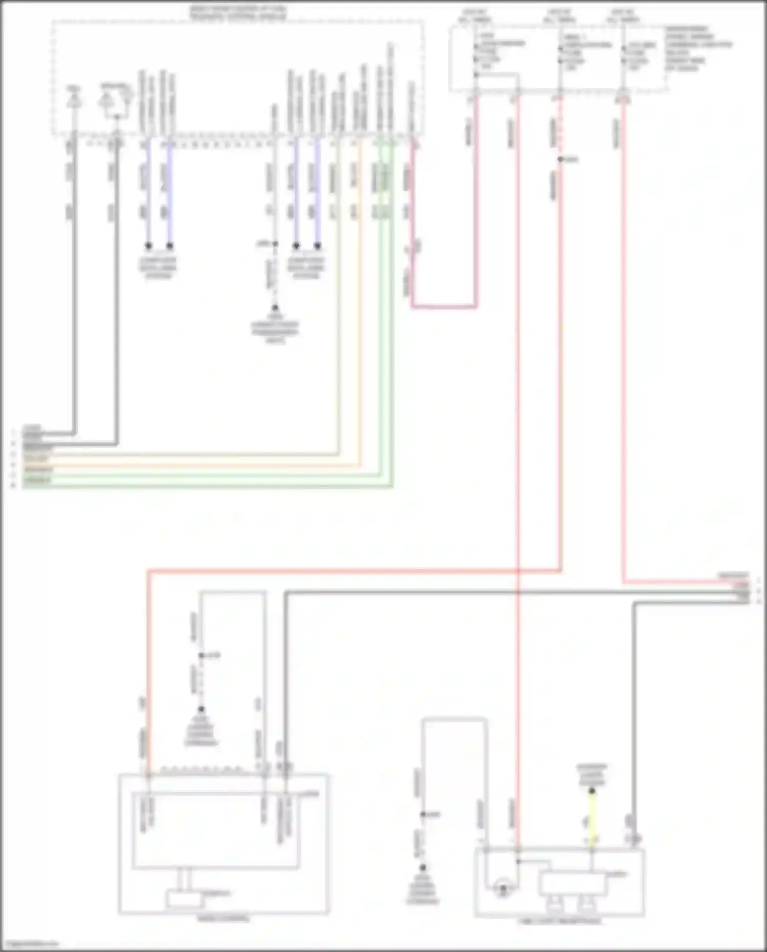 Canyon GMC III (2022-2024): Navigation circuit, w/ amplifier (2 of 5)