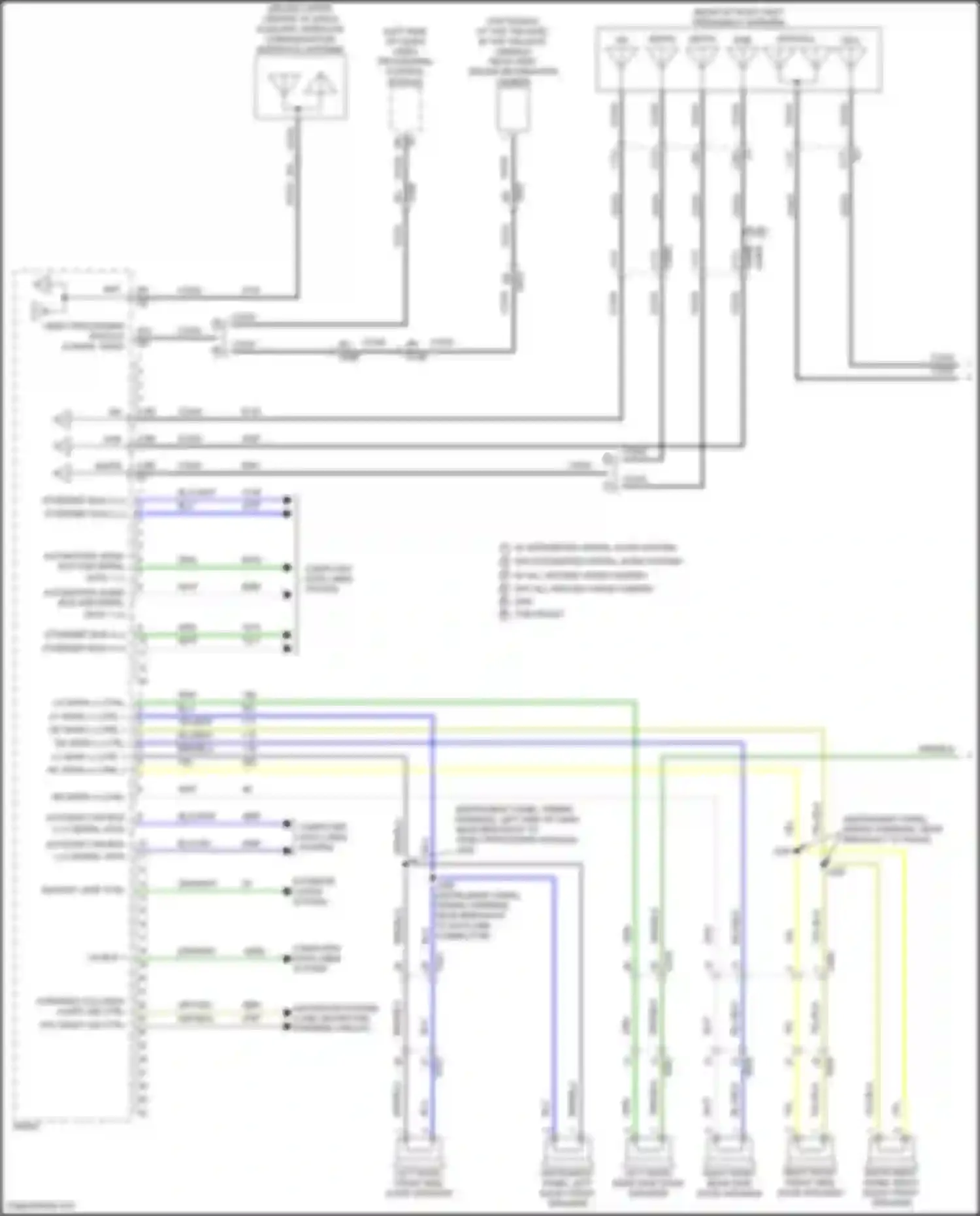 Canyon GMC III (2022-2024): Navigation circuit, w/o amplifier (1 of 4)