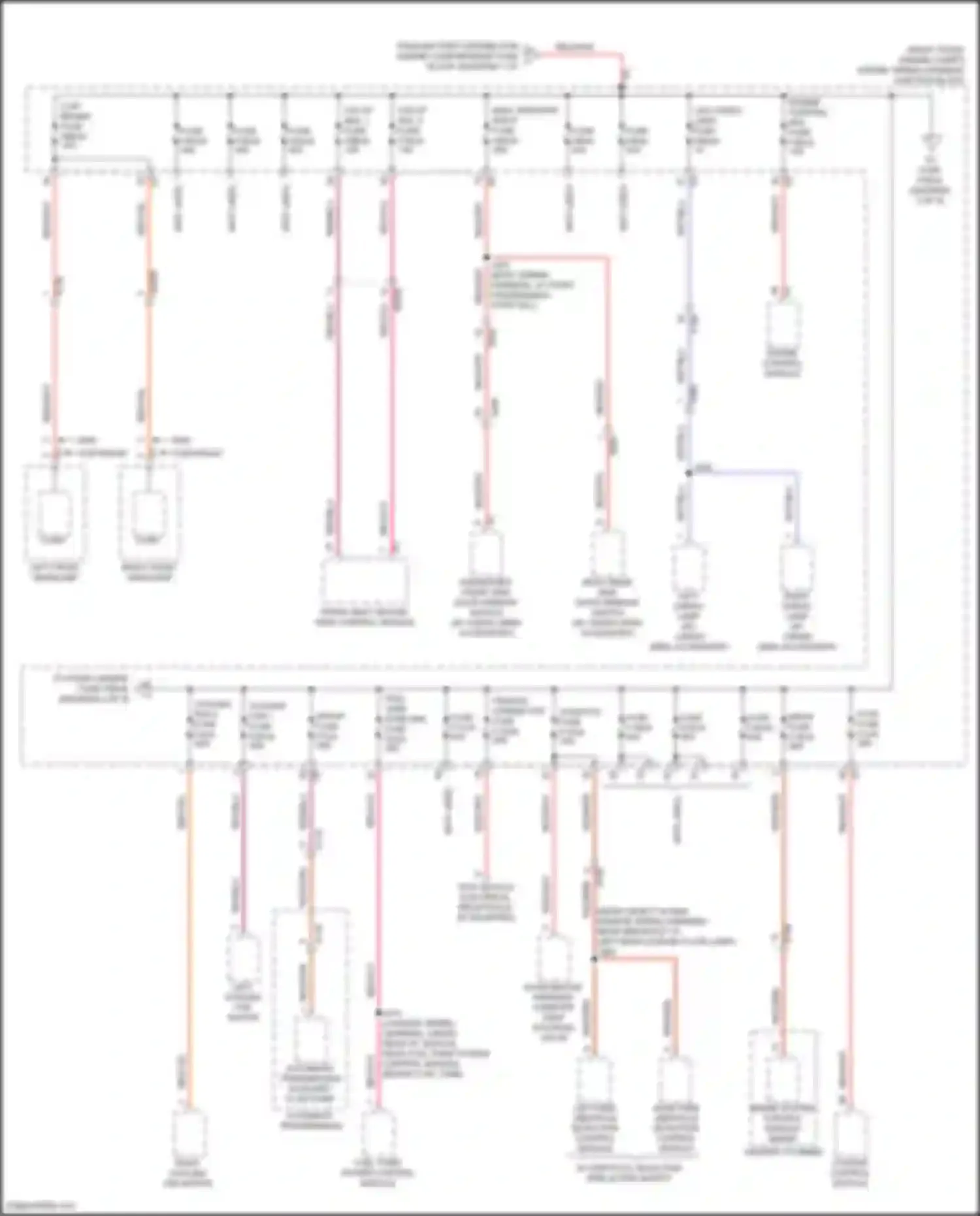 Canyon GMC III (2022-2024): Power distribution circuit (3 of 9)