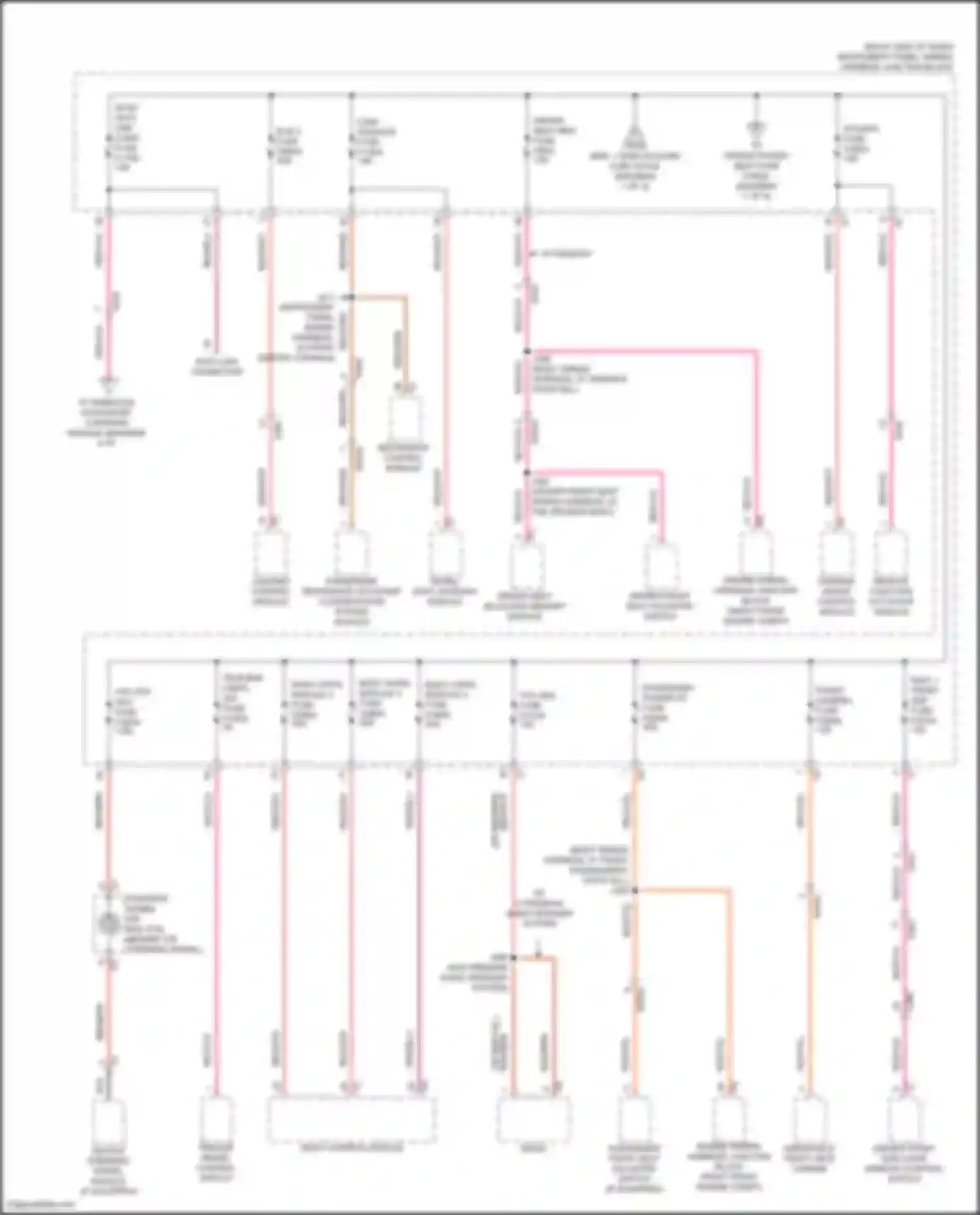 Canyon GMC III (2022-2024): Power distribution circuit (6 of 9)