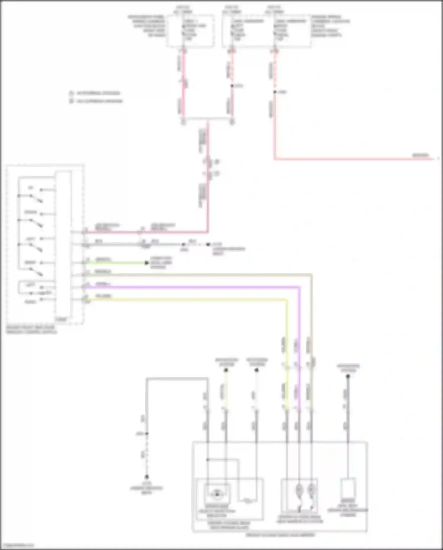 Canyon GMC III (2022-2024): Power mirrors circuit (1 of 2)