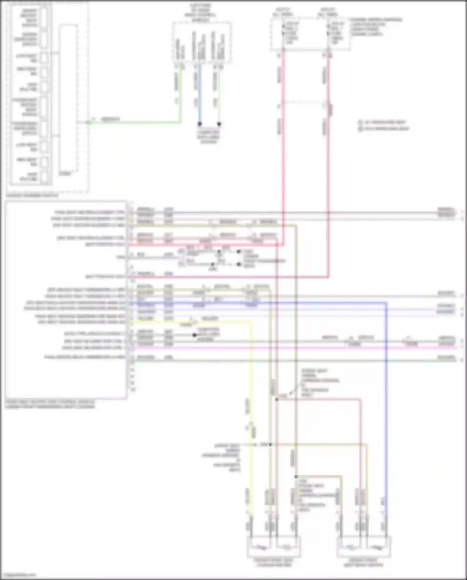 Canyon GMC III (2022-2024): Heated seats circuit (1 of 2)