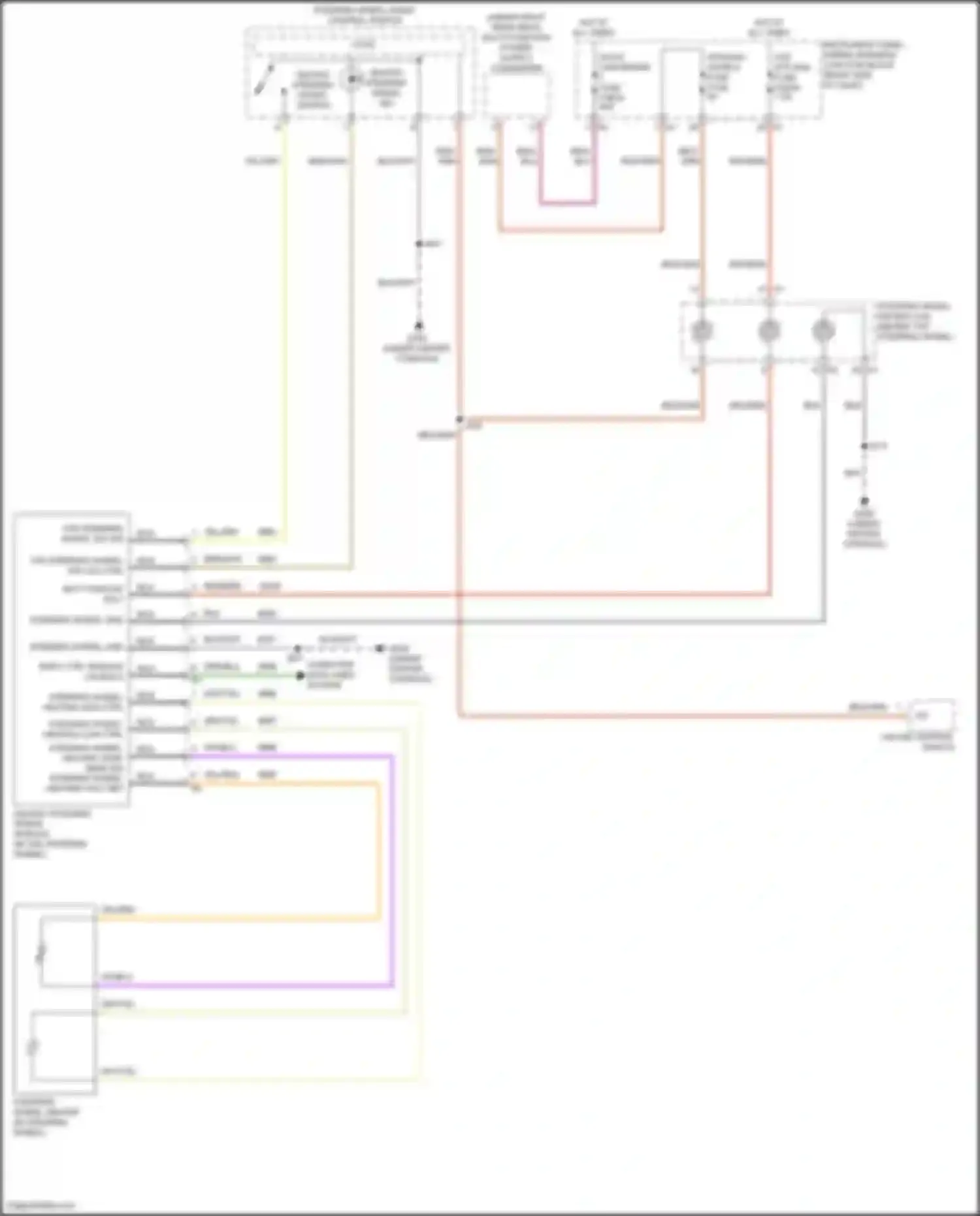 Canyon GMC III (2022-2024): Heated steering wheel circuit