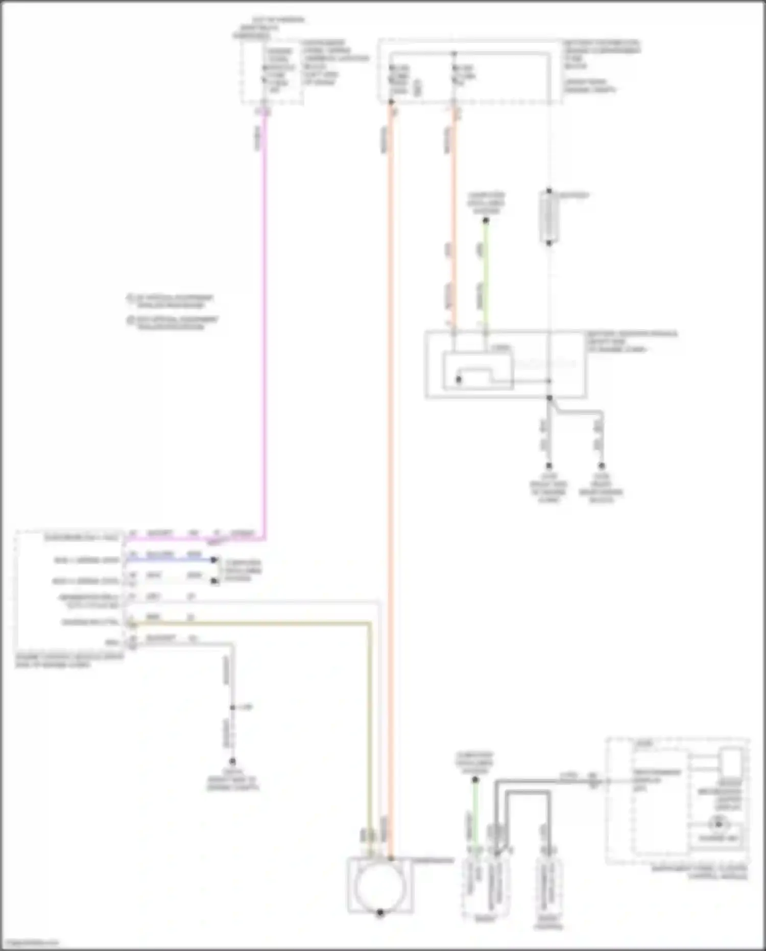 Canyon GMC III (2022-2024): Charging circuit